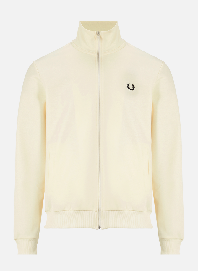 Cotton-blend zip-up jacket FRED PERRY