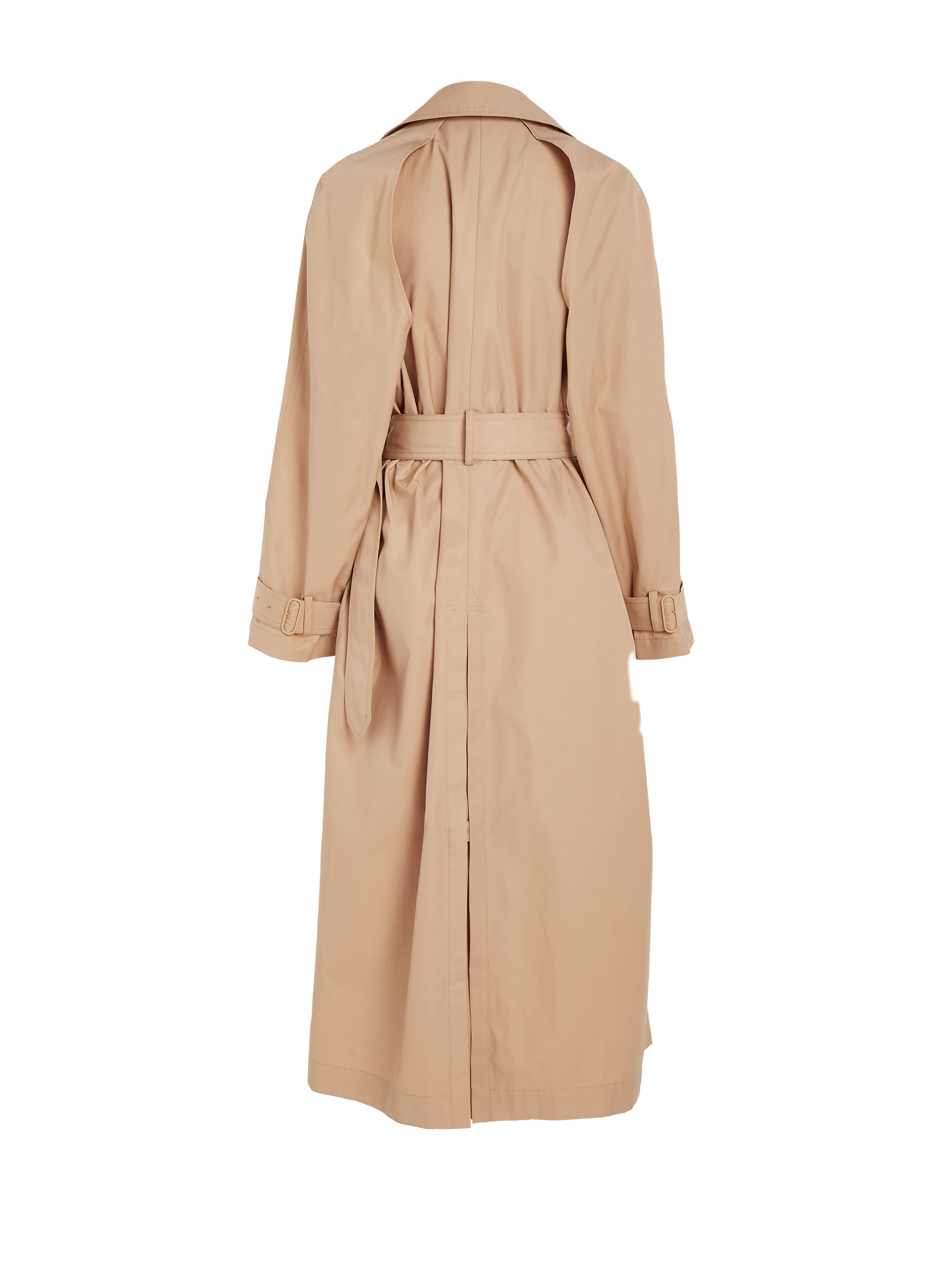 Trench oversize à découpes