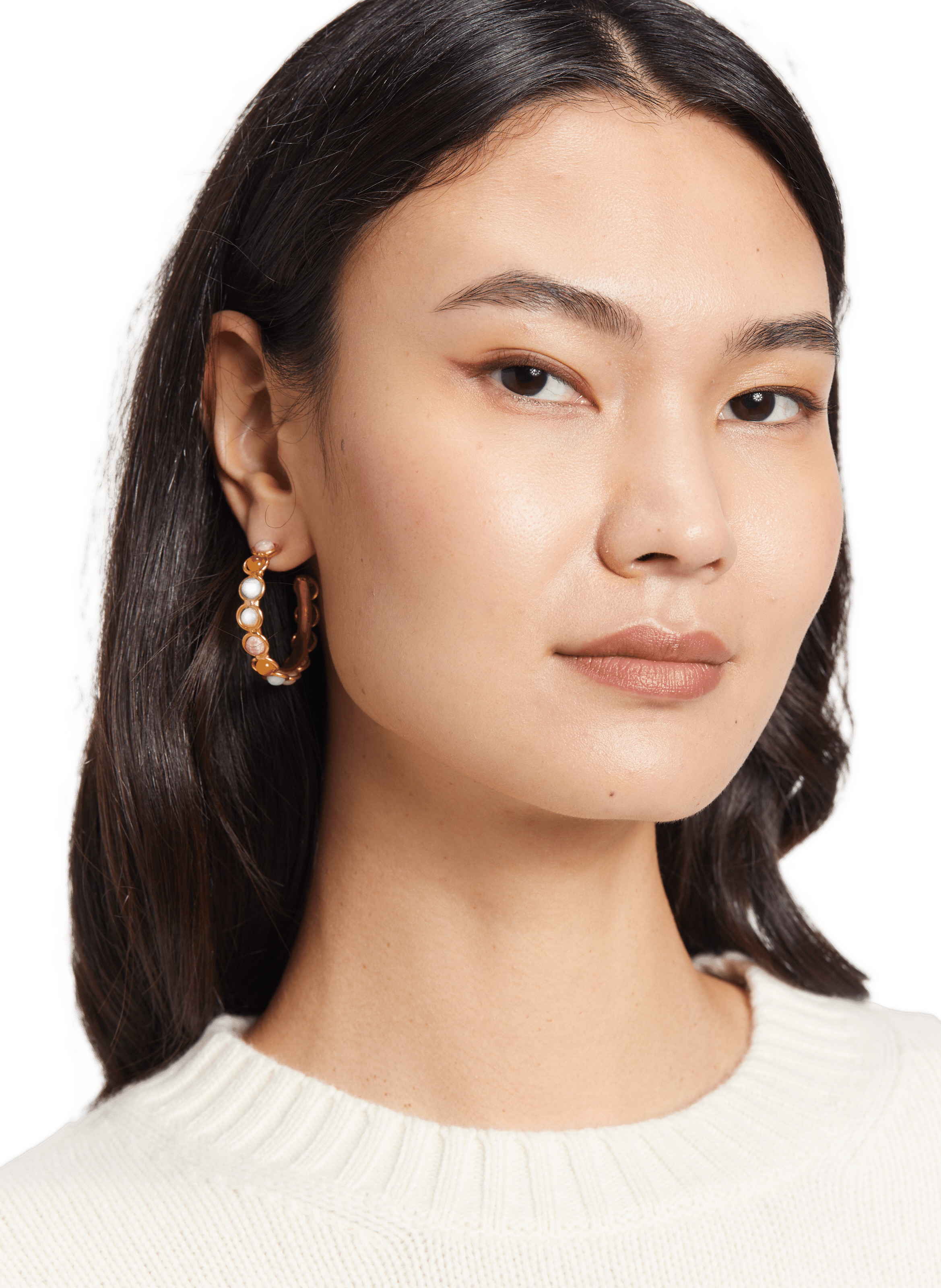 Pull en laine GANNI Beige