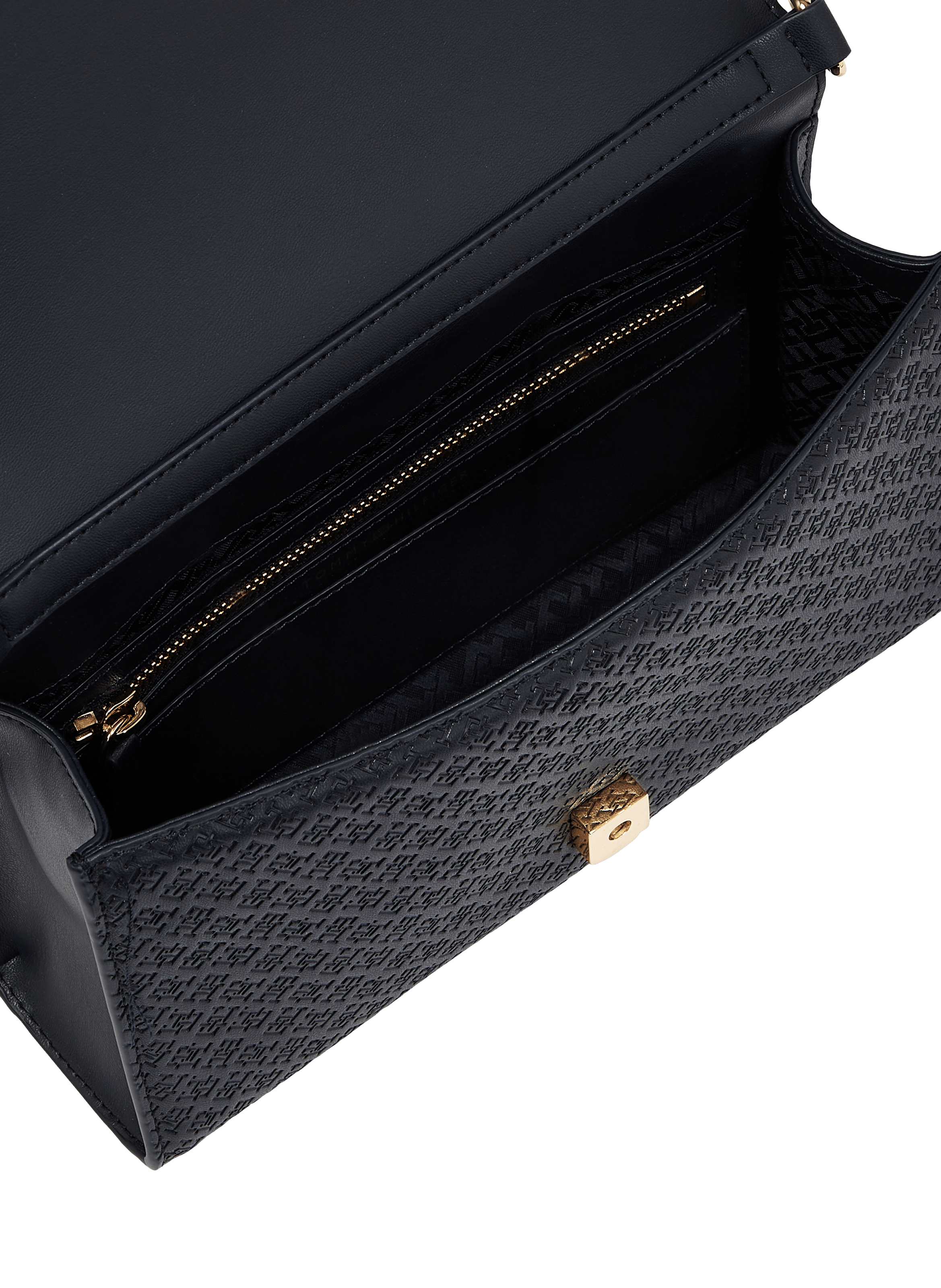 Sac à main texturé TOMMY HILFIGER Bleu