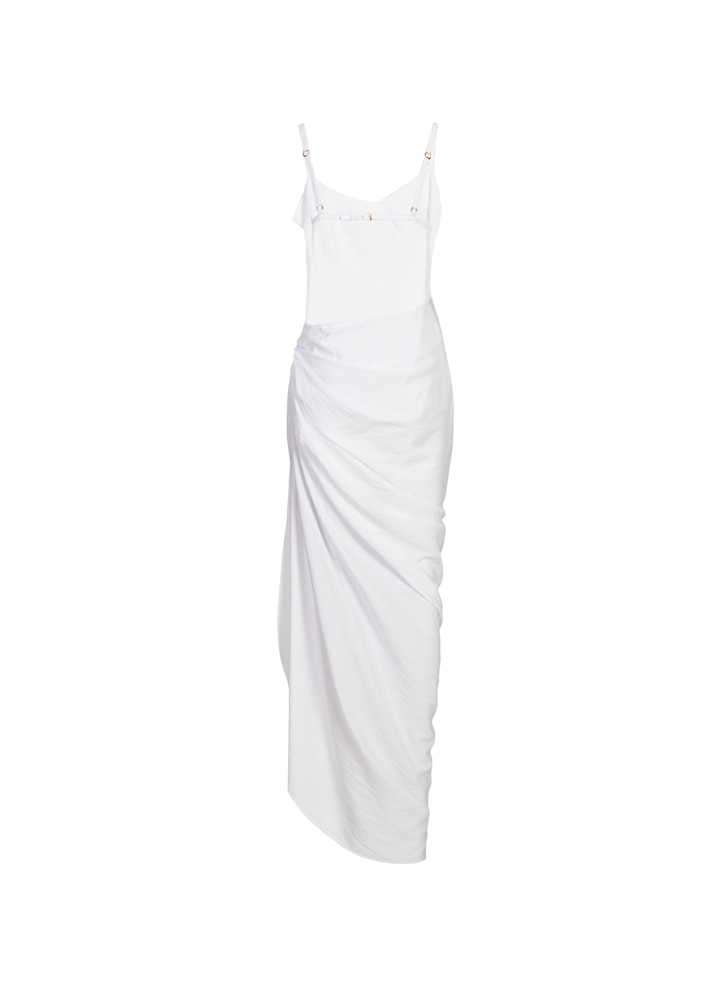 The Saudade cotton dress JACQUEMUS White