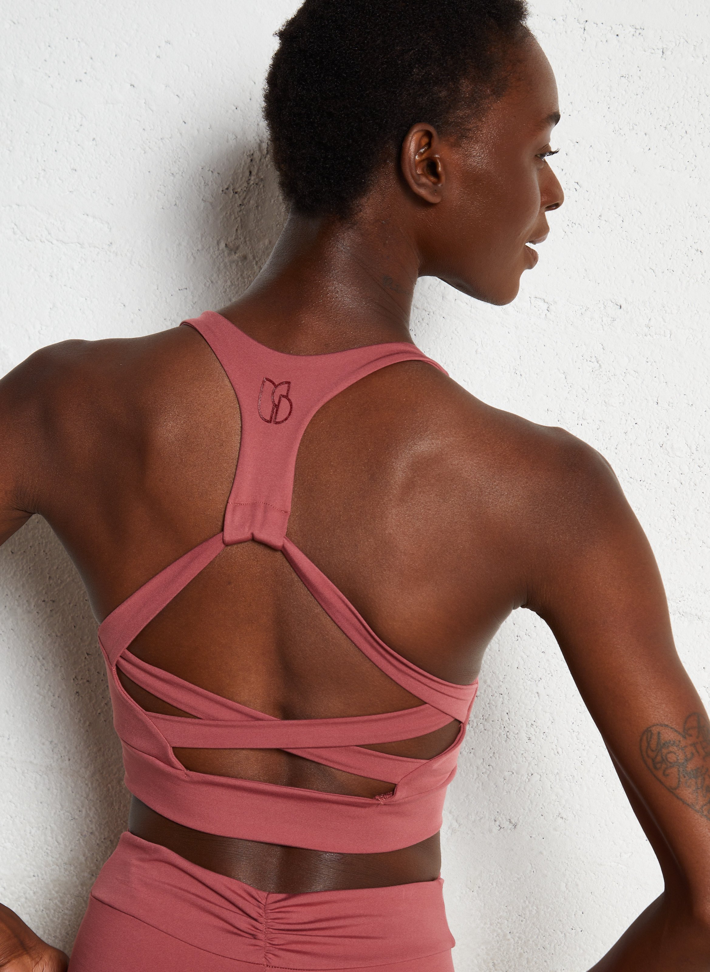 Brassière de sport gisor Rose