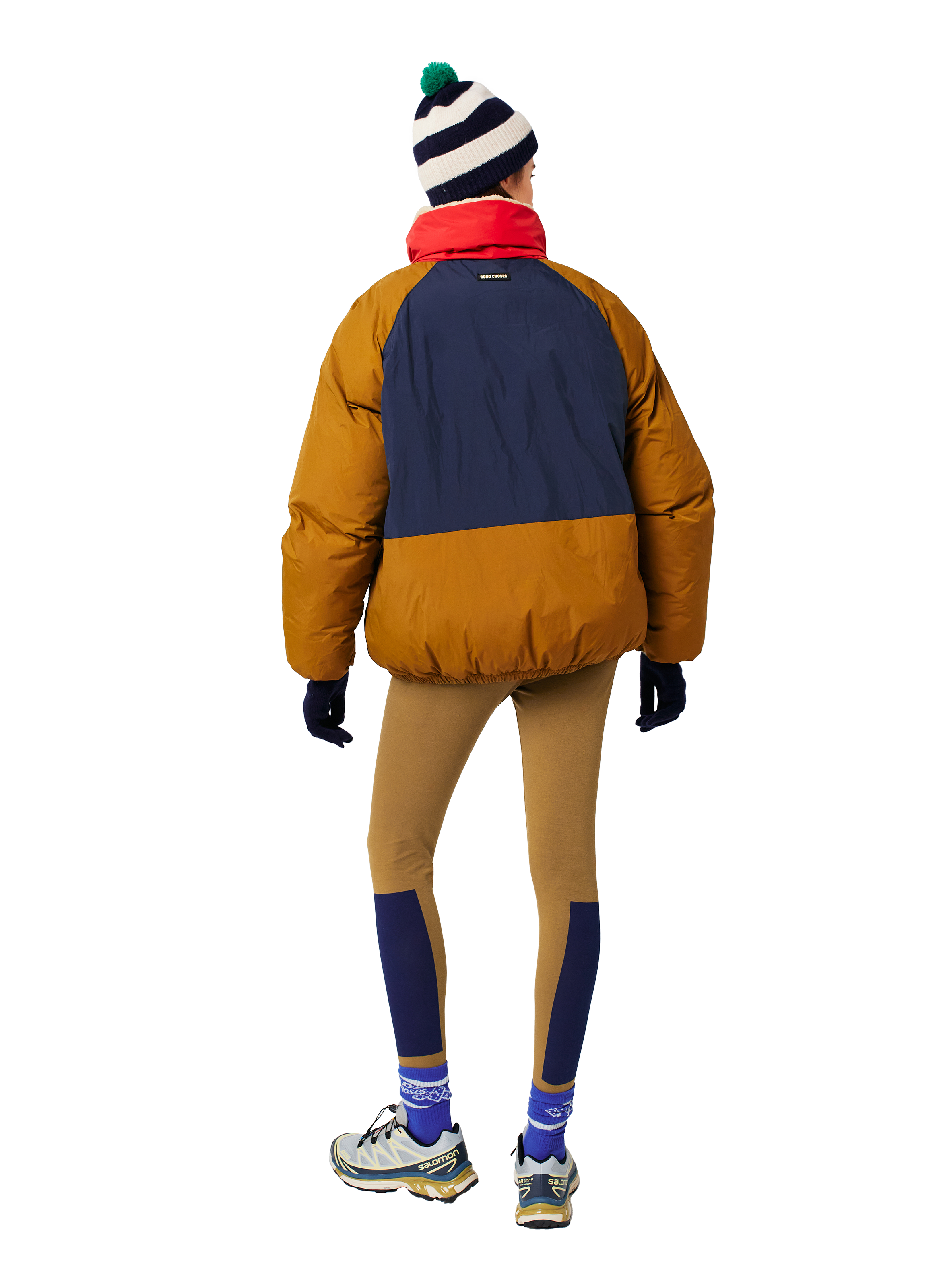 Doudoune ample à col montant BOBO CHOSES Vert