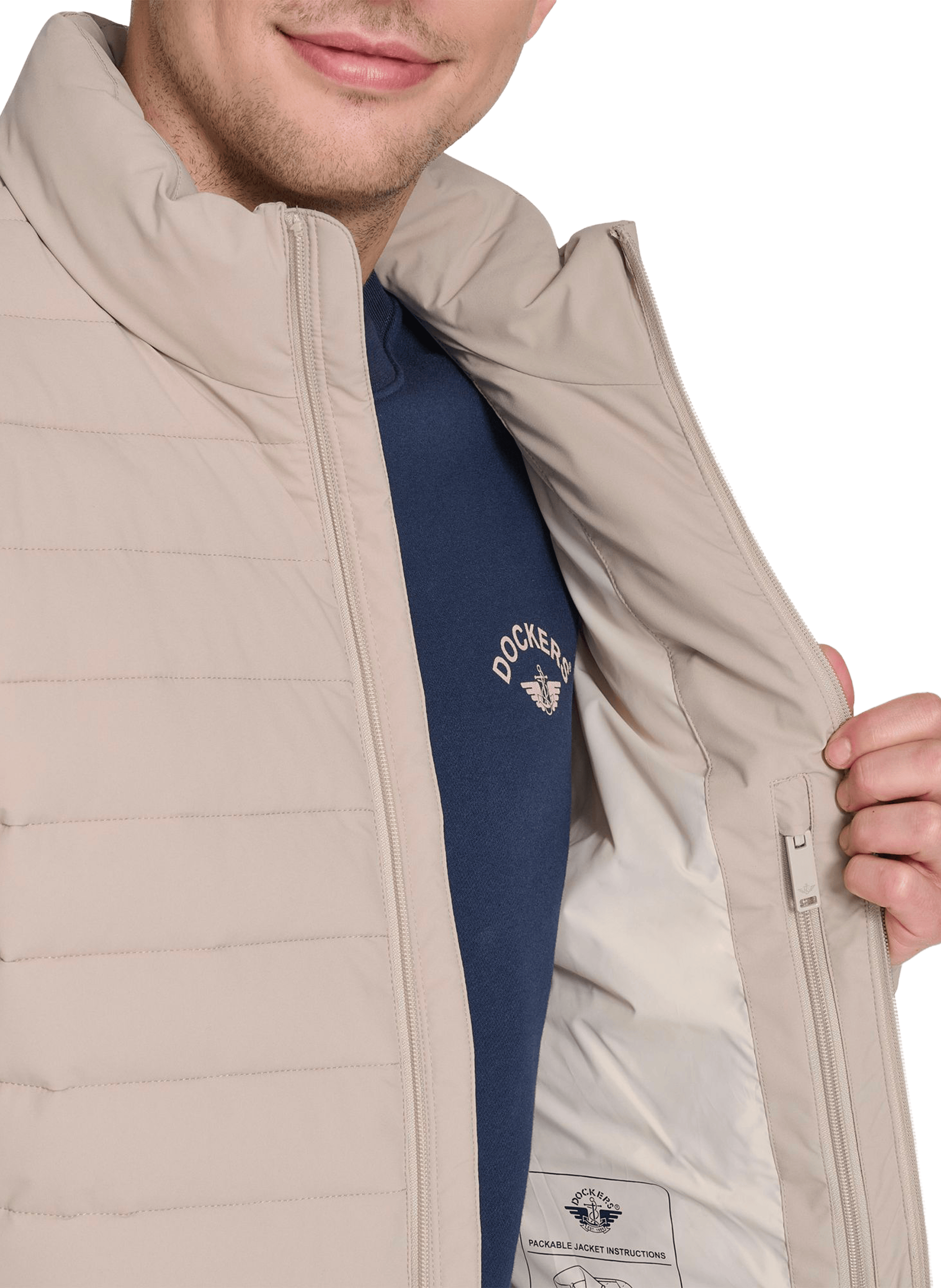 Down jacket  DOCKERS Beige
