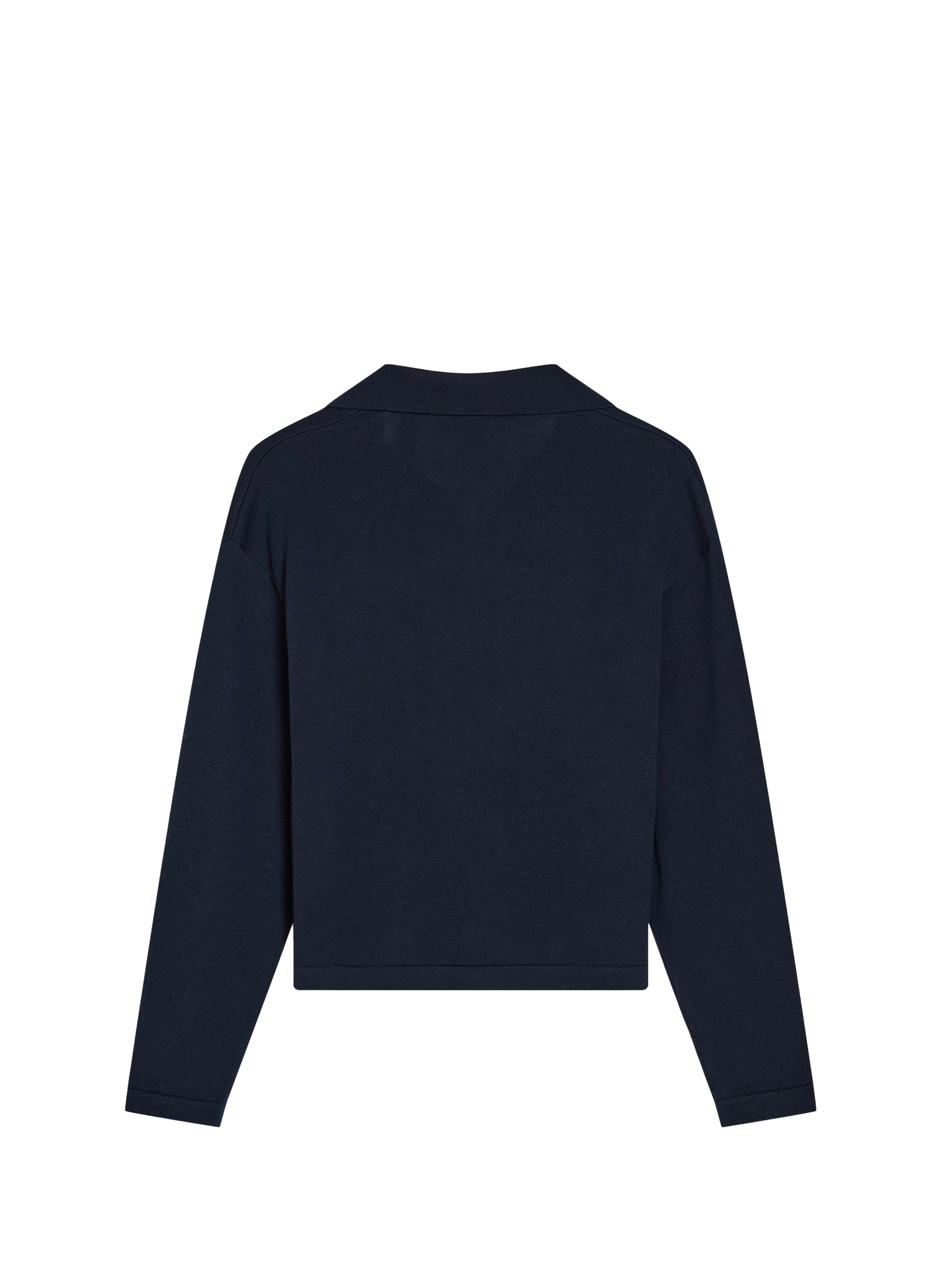 Pull col V en coton mélangé DOCKERS Bleu