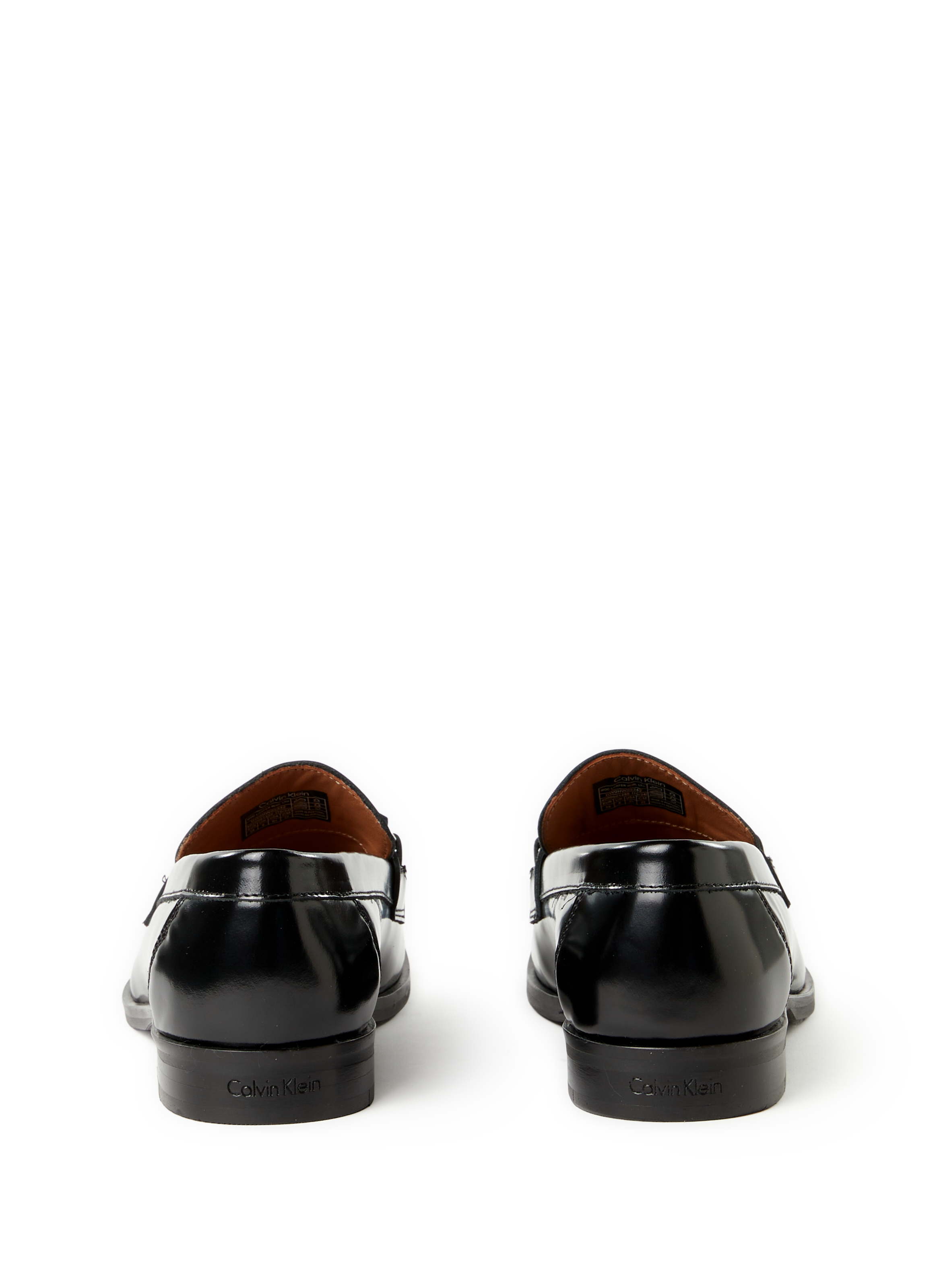 Mocassins en cuir CALVIN KLEIN Noir