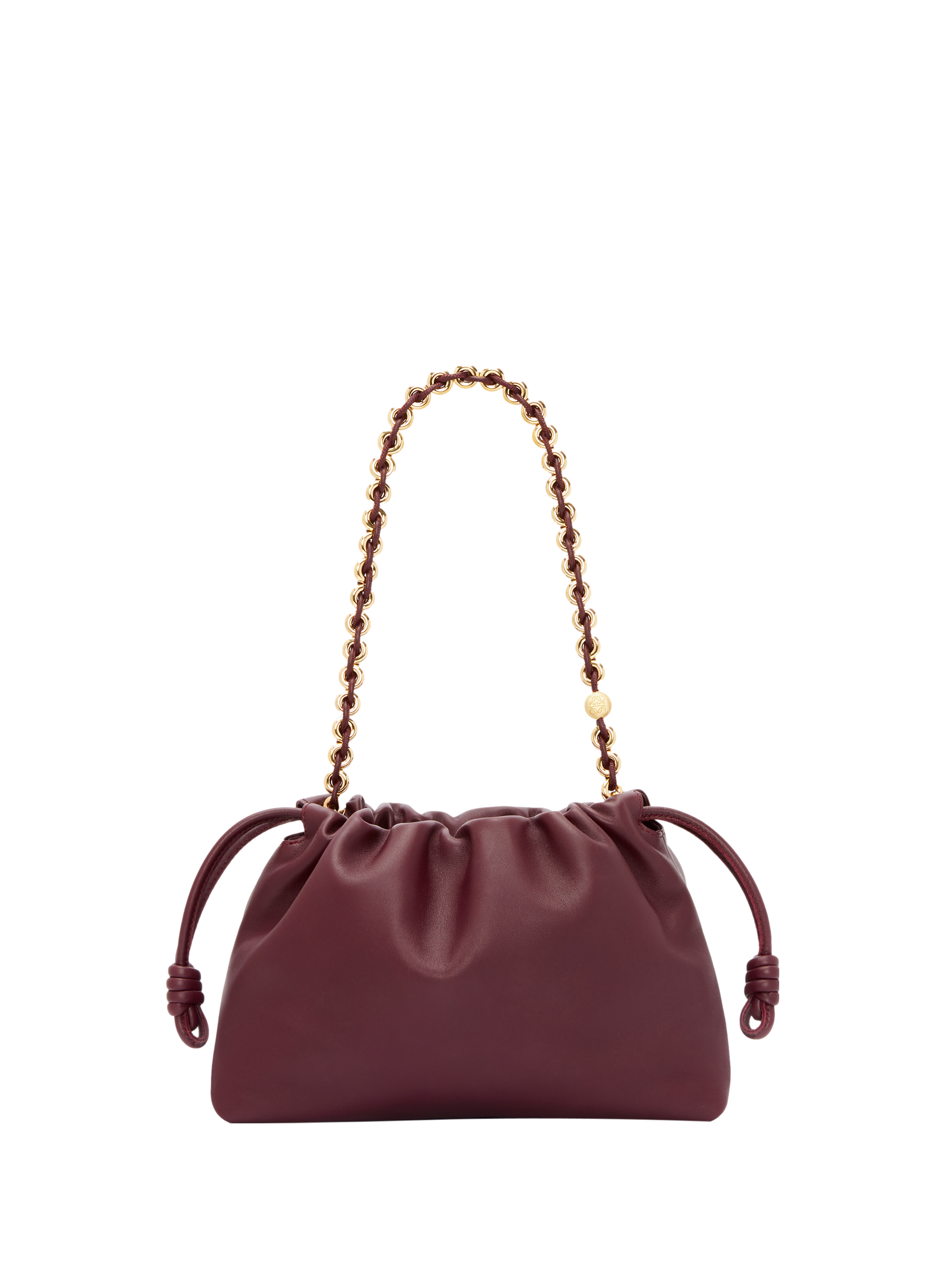 Flamenco Medium Leather Purse LOEWE Red