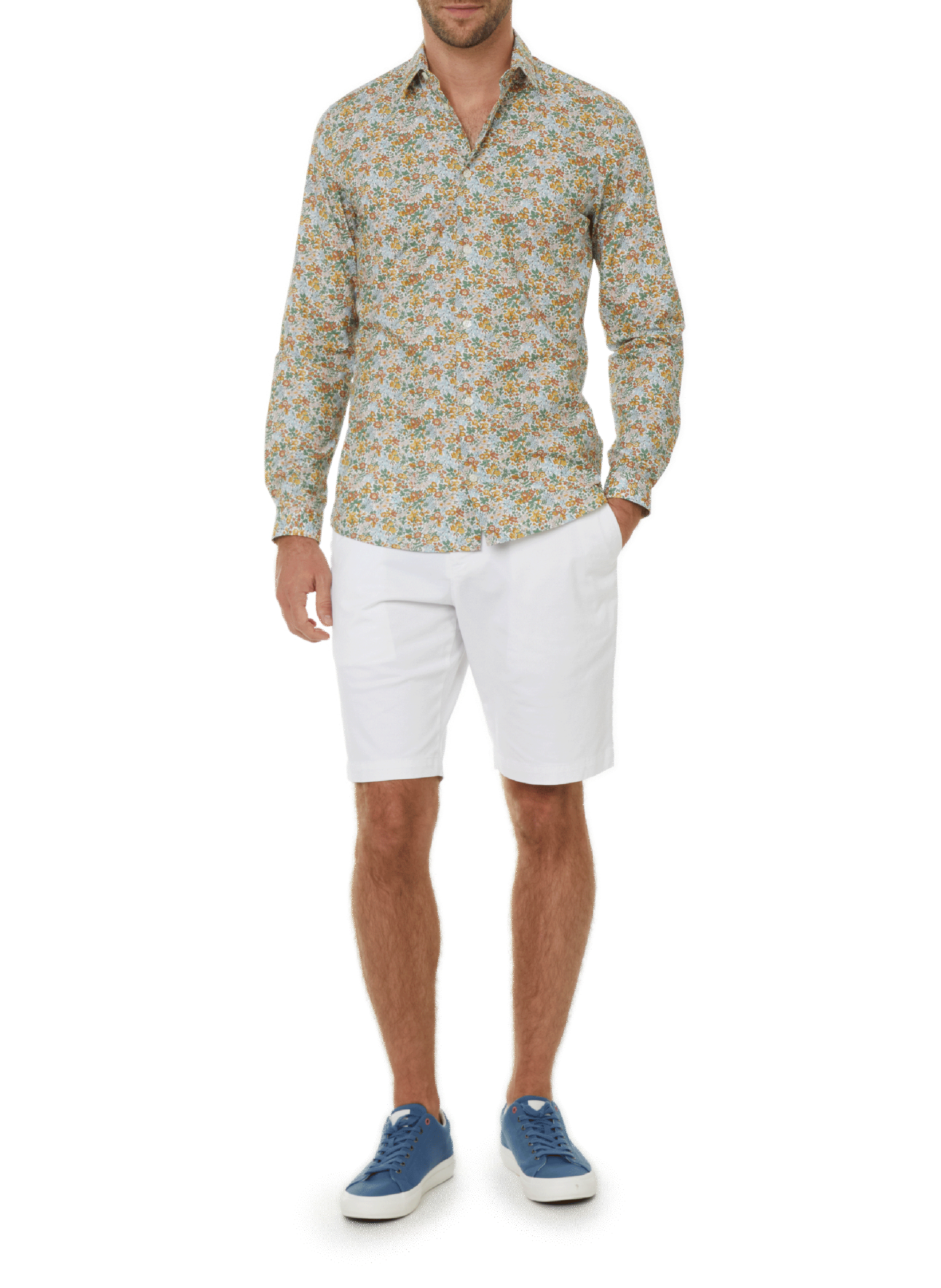 Chemise Liberty en popeline de coton AU PRINTEMPS PARIS Multicolore