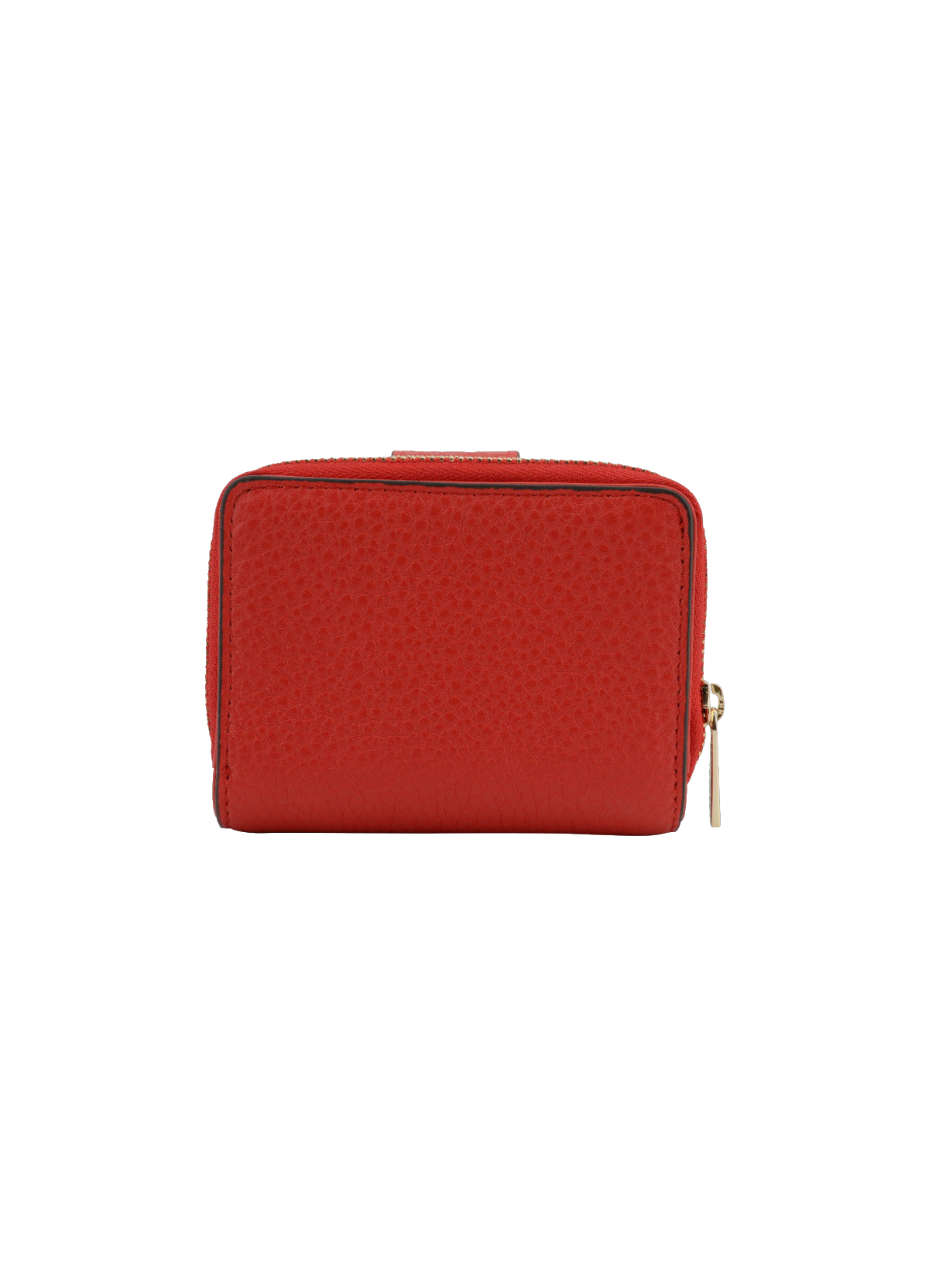Club | porte monnaie à rabat rouge vif POURCHET Rouge