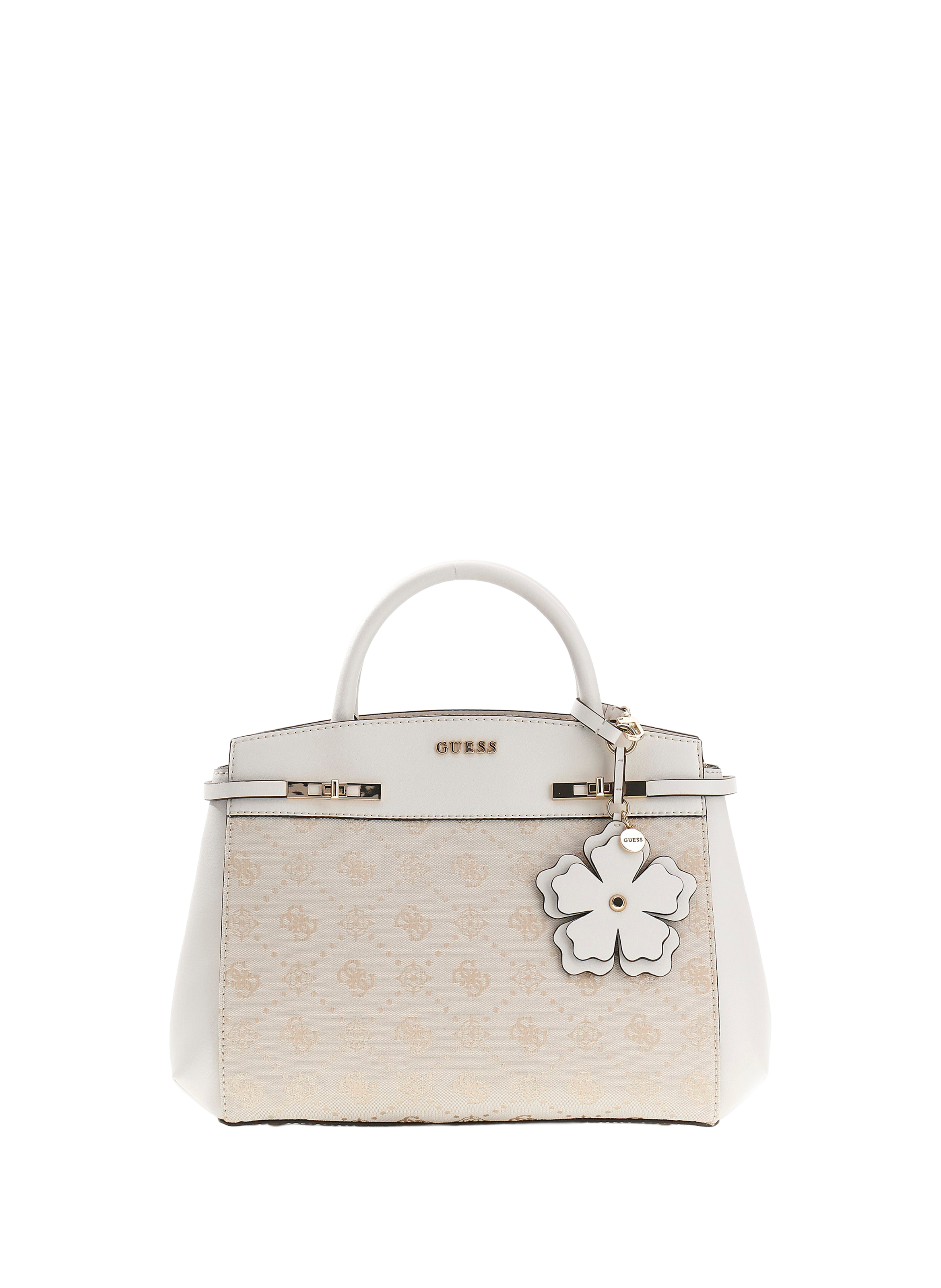 Melinda printed handbag GUESS Beige