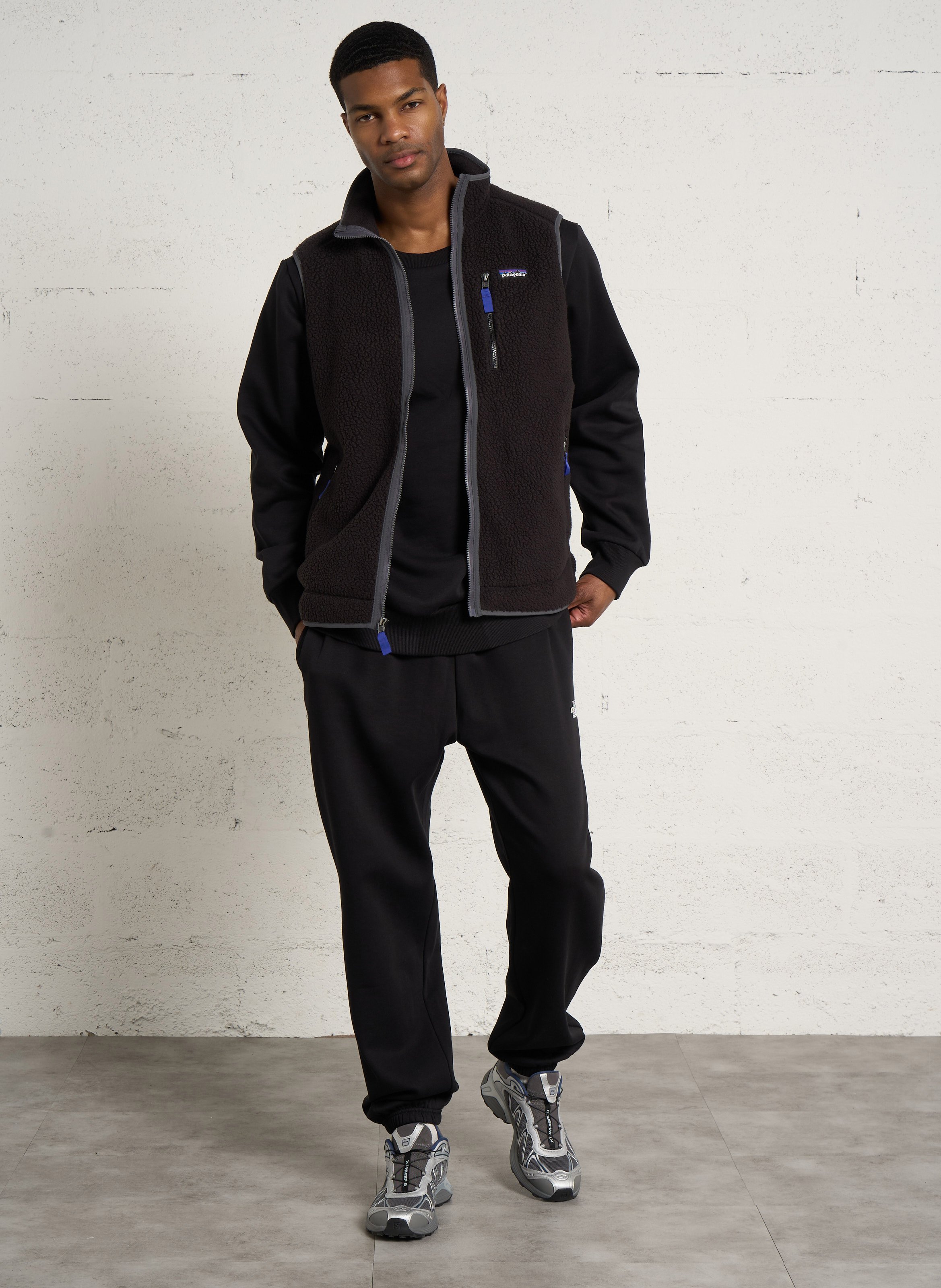 Polaire sans manches PATAGONIA Noir