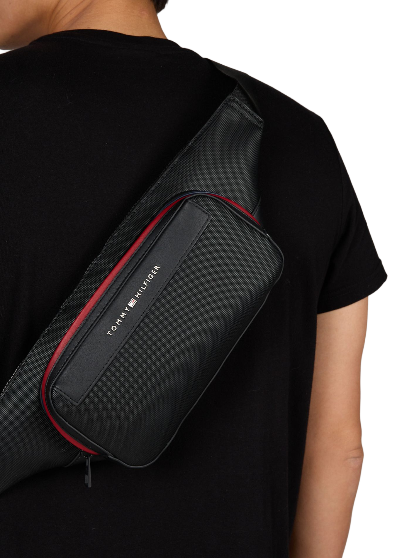 Small Essential Crossbody Bag TOMMY HILFIGER Black