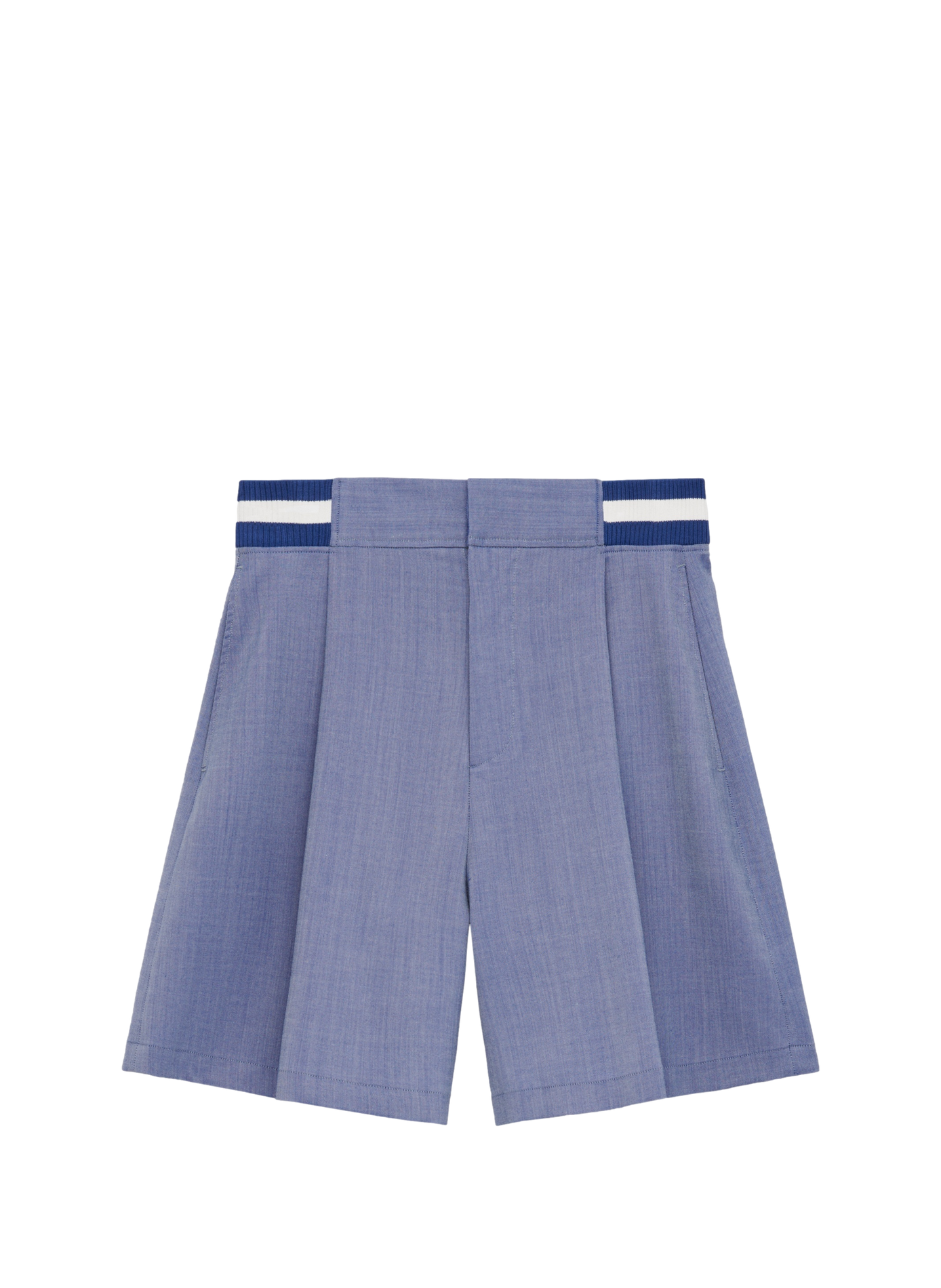 Short en laine oxford LOEWE Bleu