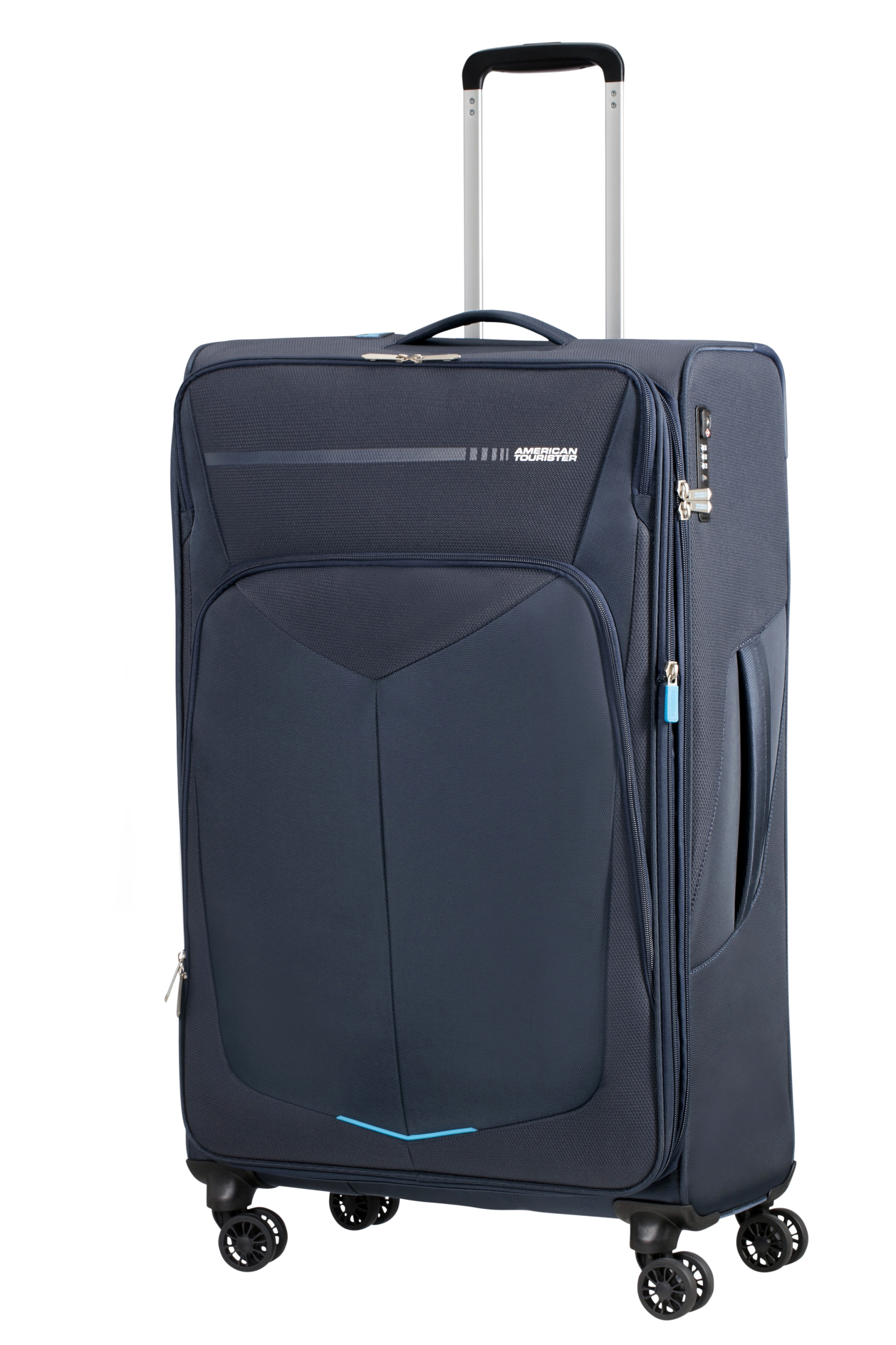 Summerfunk valise 4 roues taille l | Bleu AMERICAN TOURISTER Homme