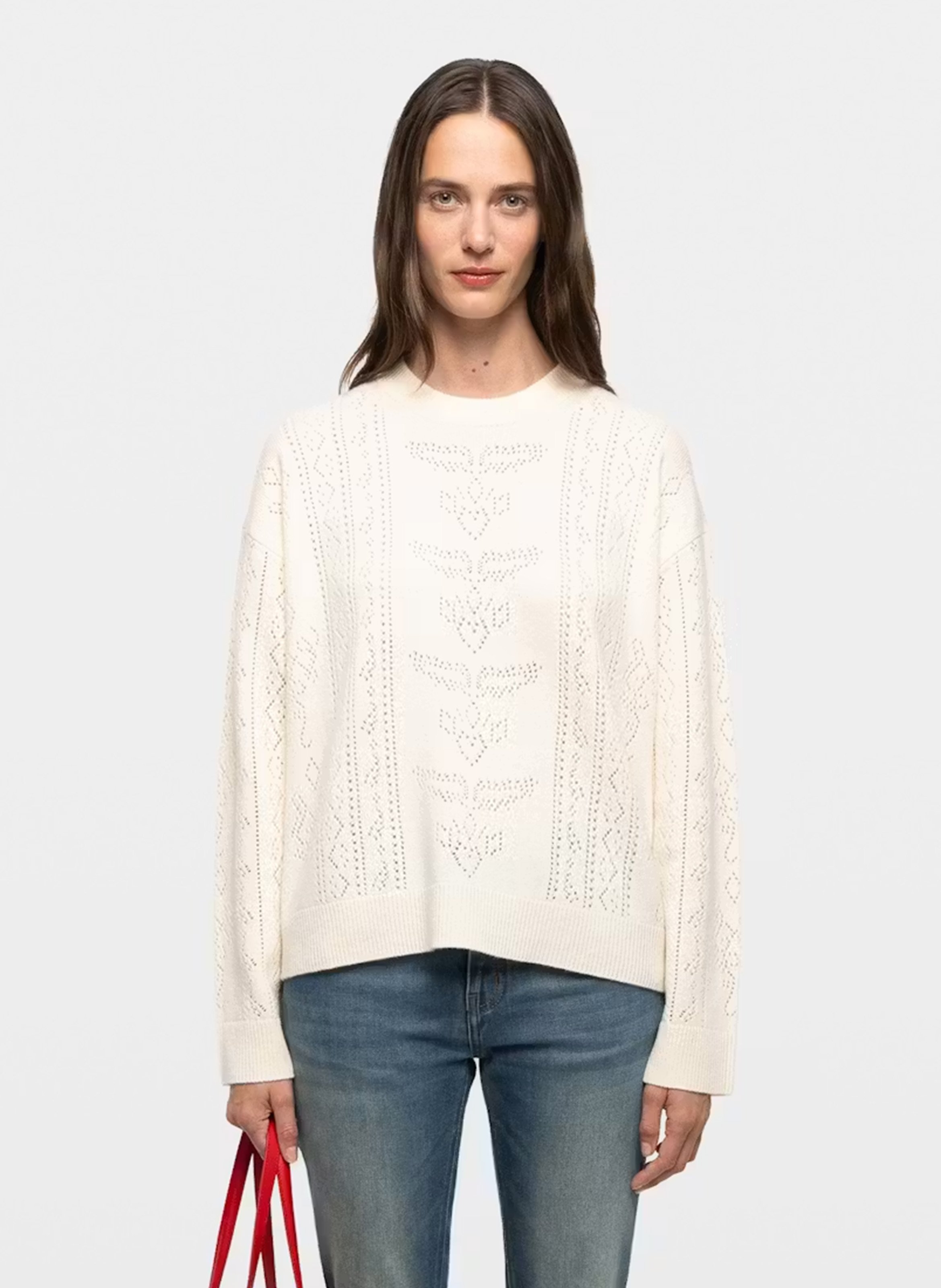 Pull oversize en laine et cachemire markuz ZADIG&VOLTAIRE Beige