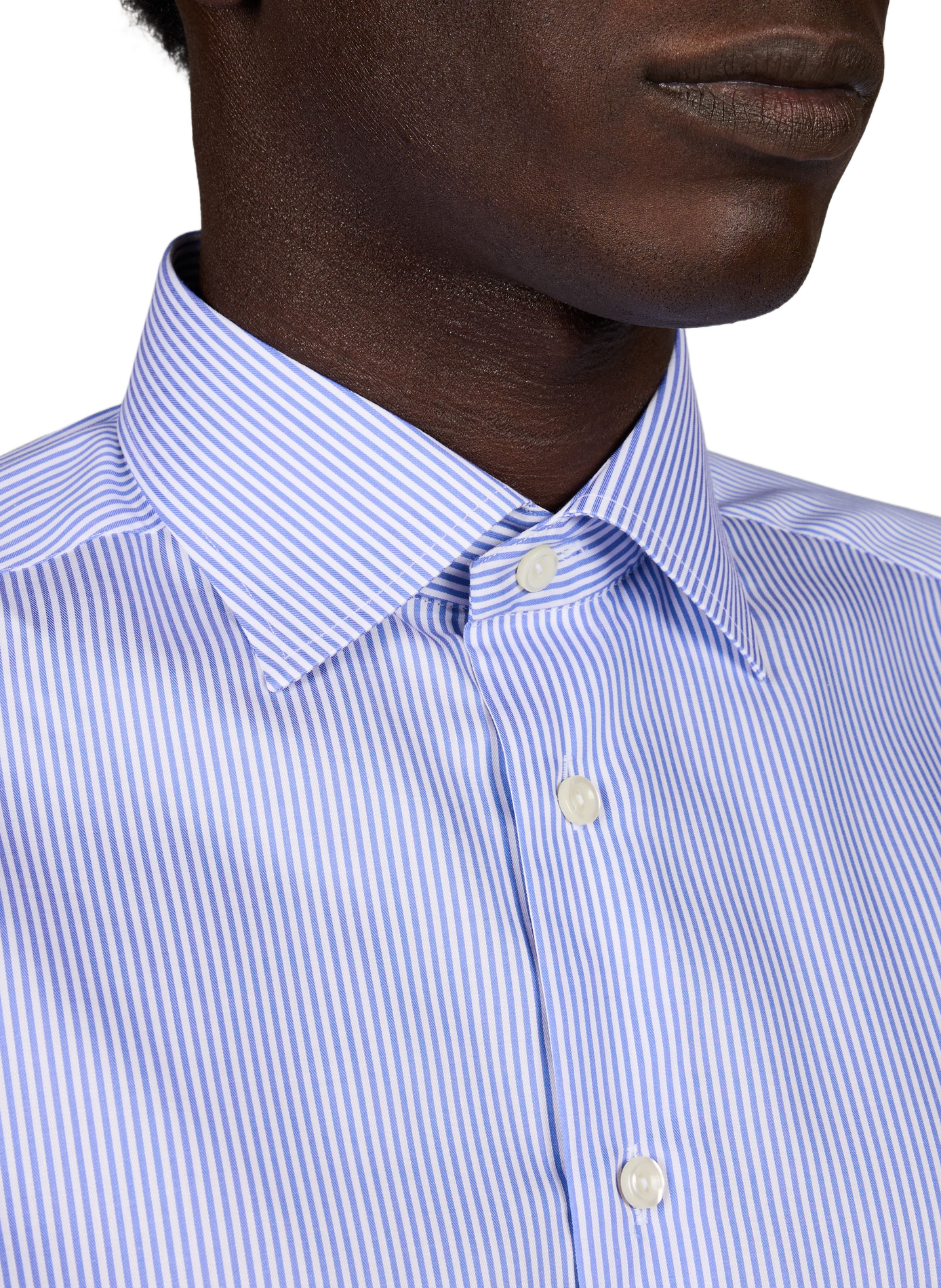 Chemise à rayures ETON Bleu