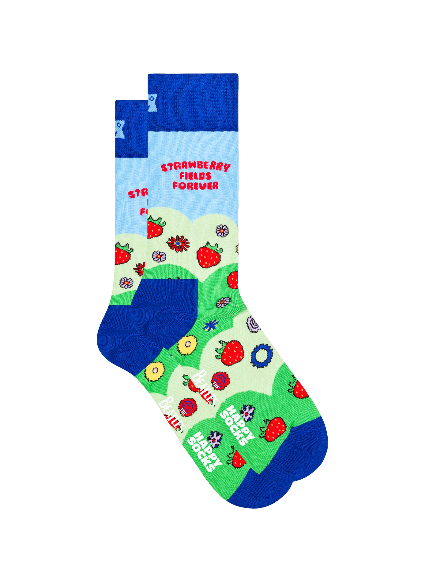 Patterned knee-high socks HAPPY SOCKS Green