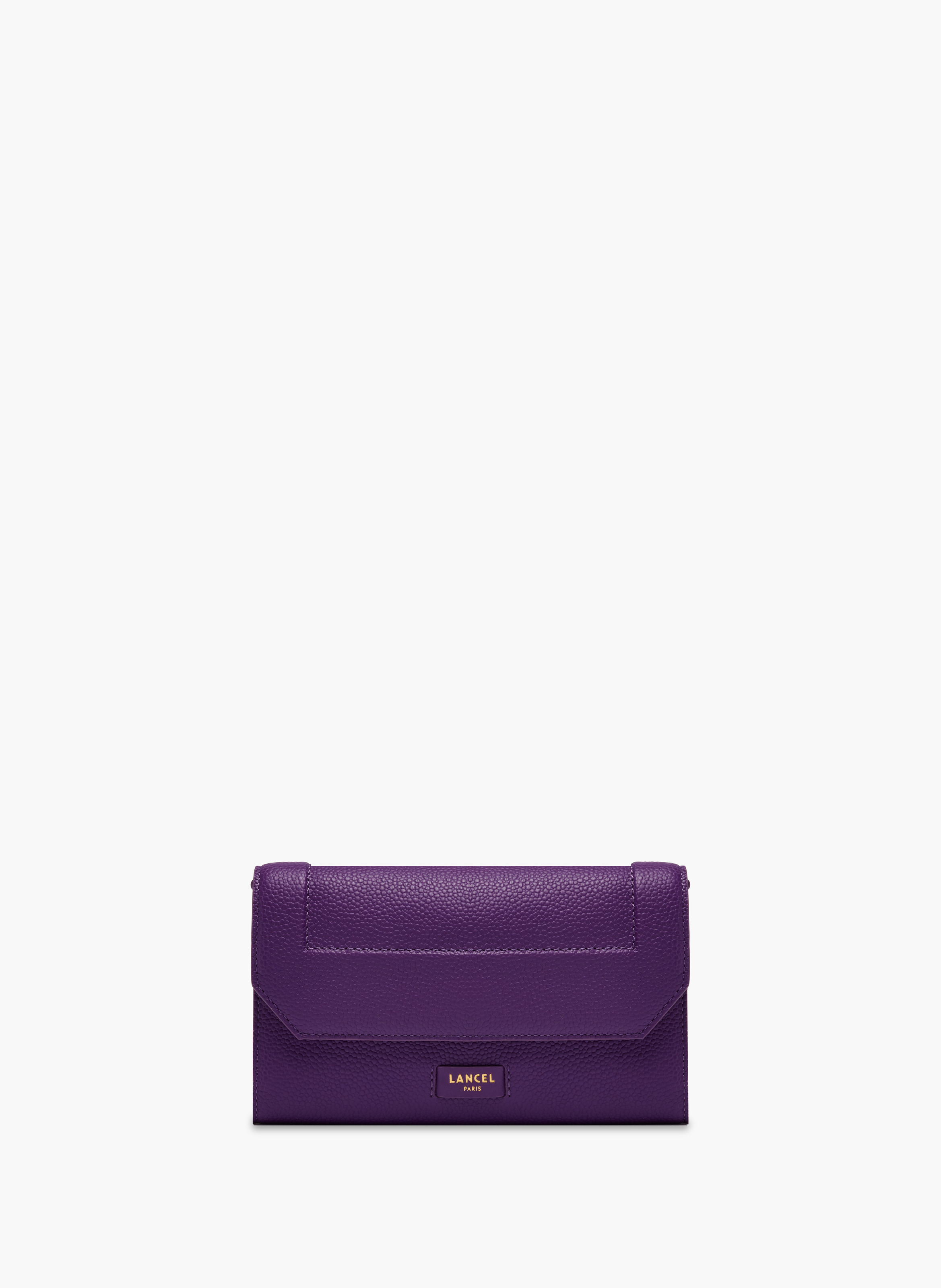Portefeuille chaîne ninon de lancel en cuir LANCEL Violet