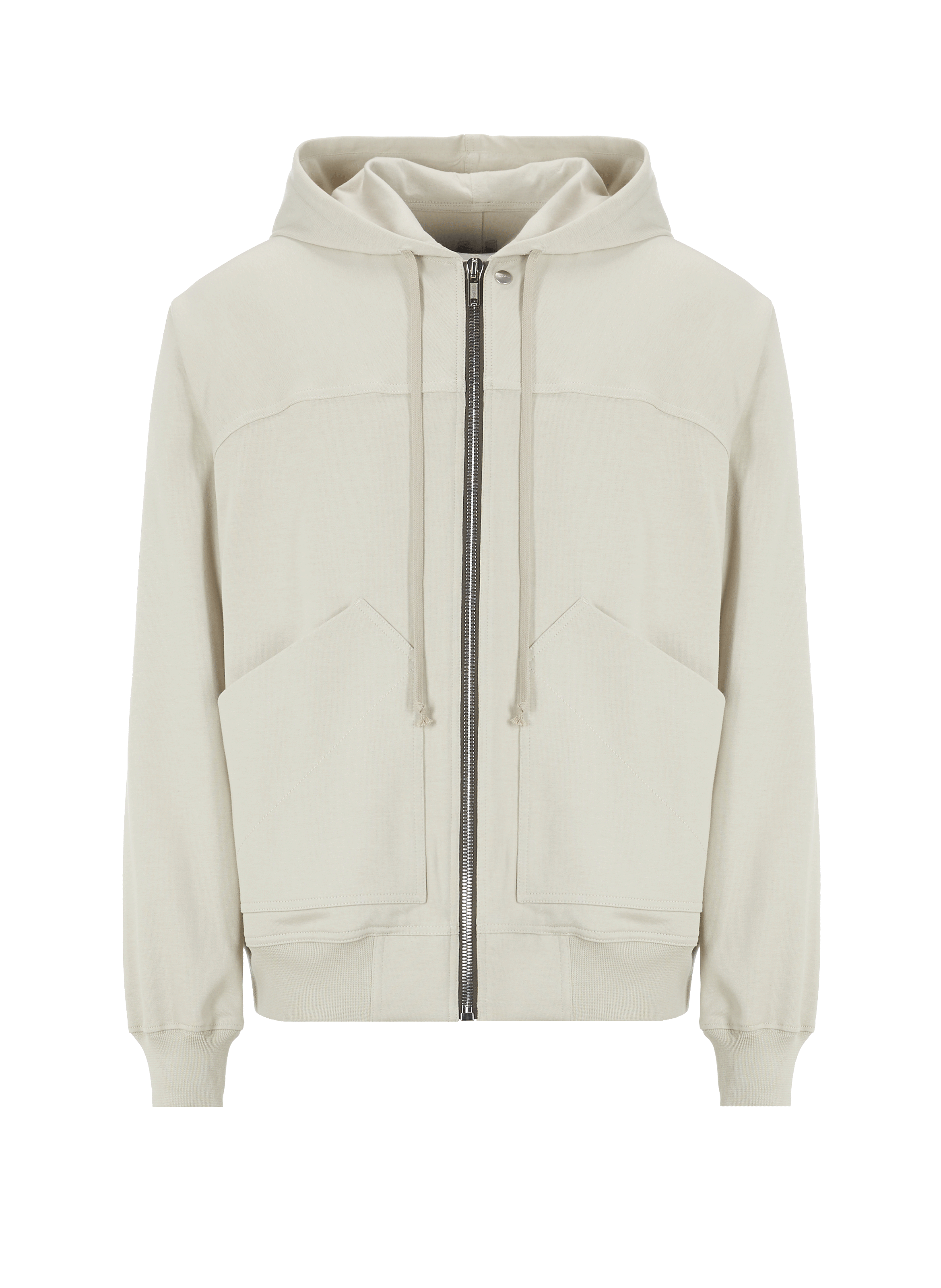 Hoodie zippée en coton