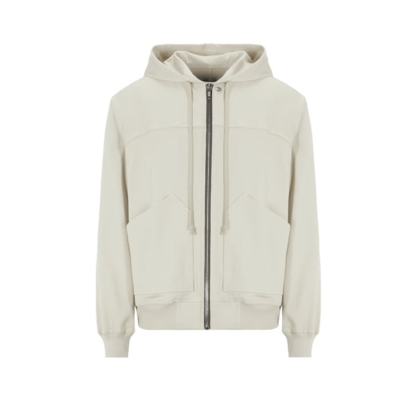 Hoodie zippée en coton