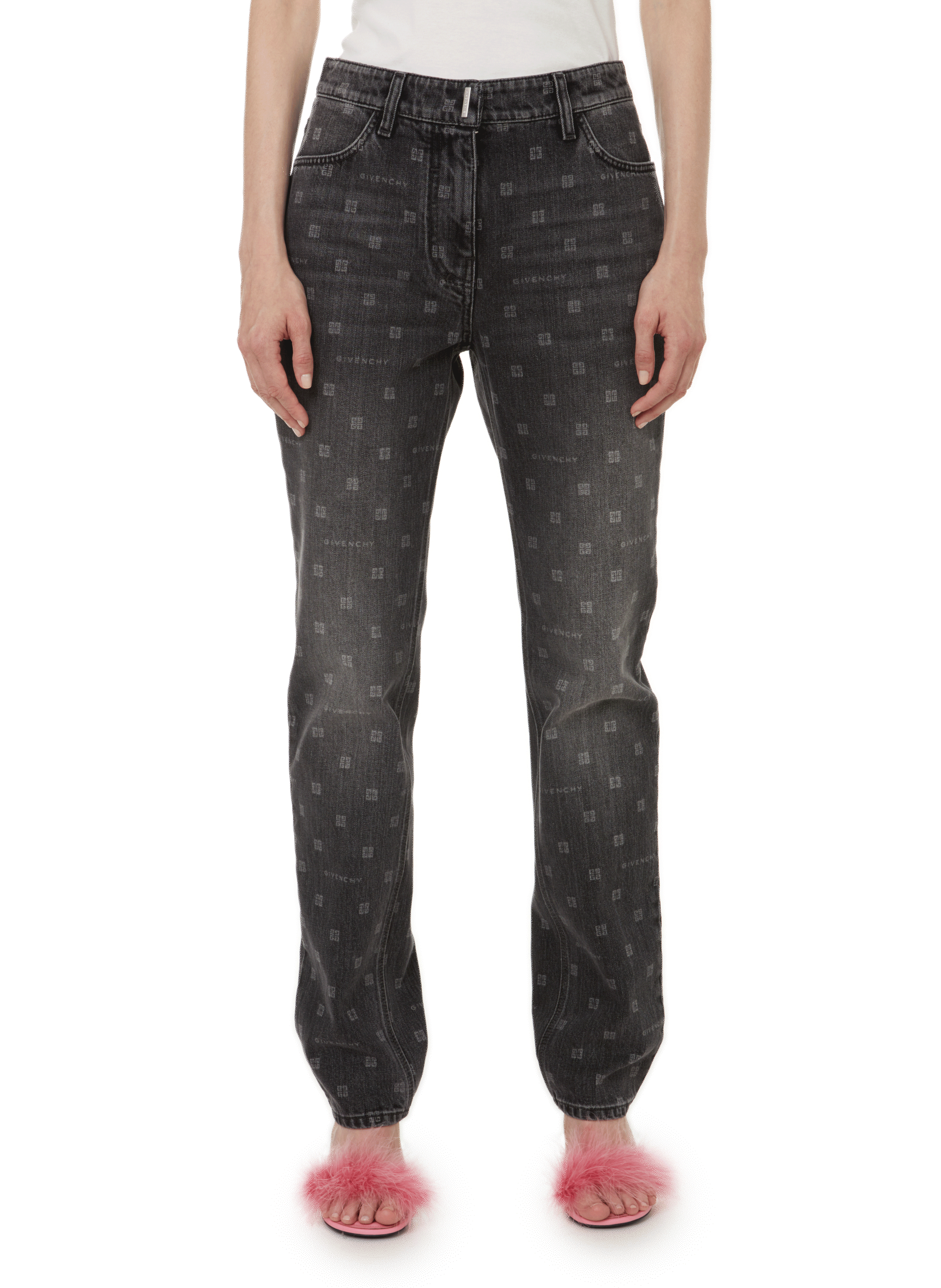 GIVENCHY Jean à logo  Noir