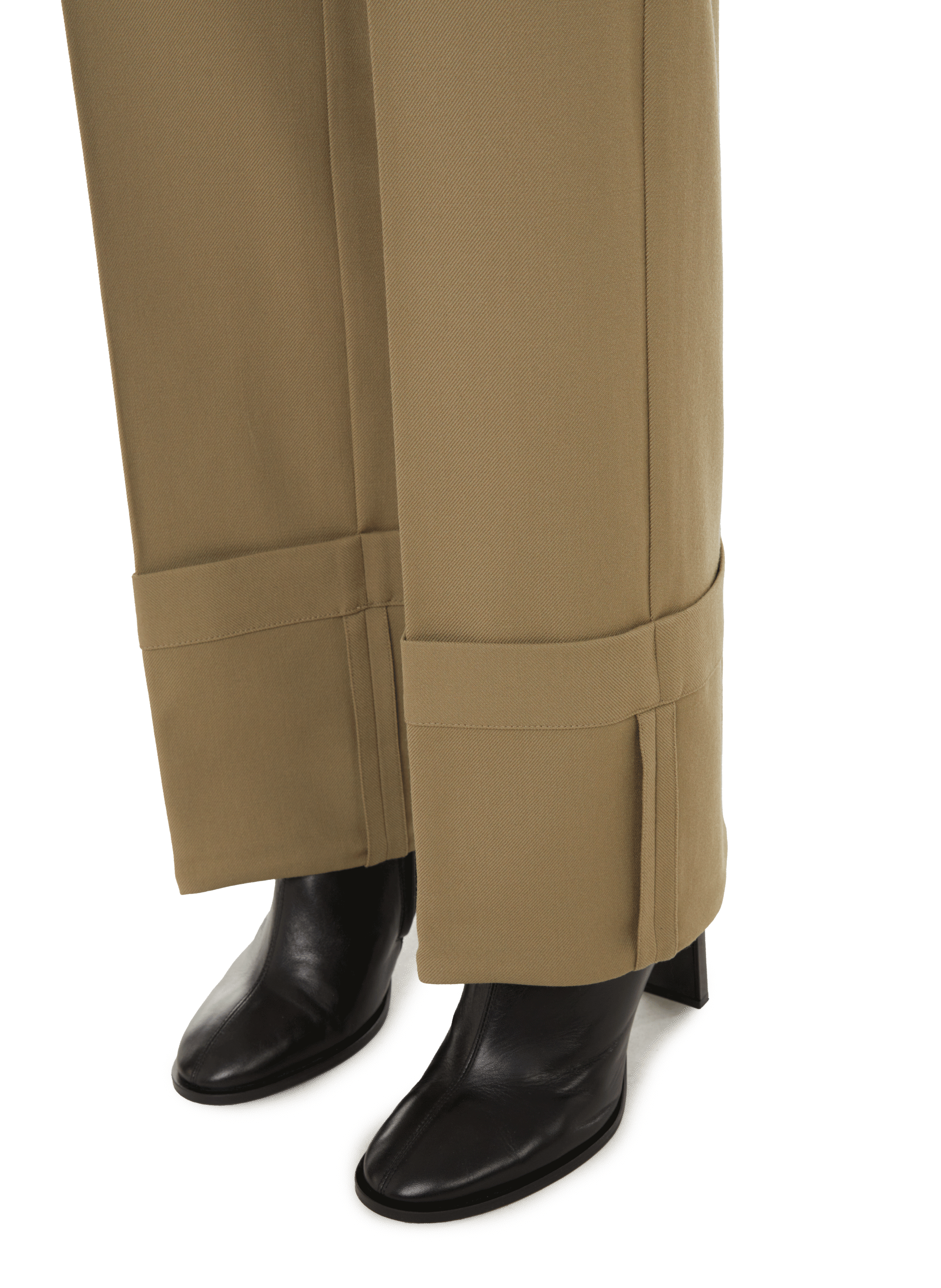 Pantalon en laine BITE STUDIOS Vert