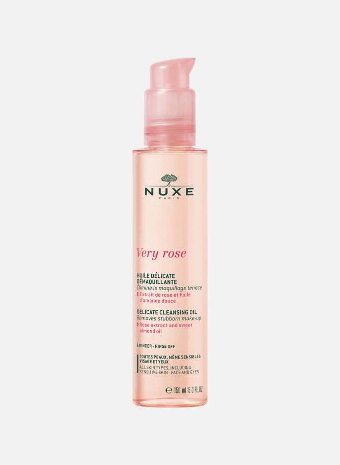 Delicate make-up remover oil - very rose NUXE