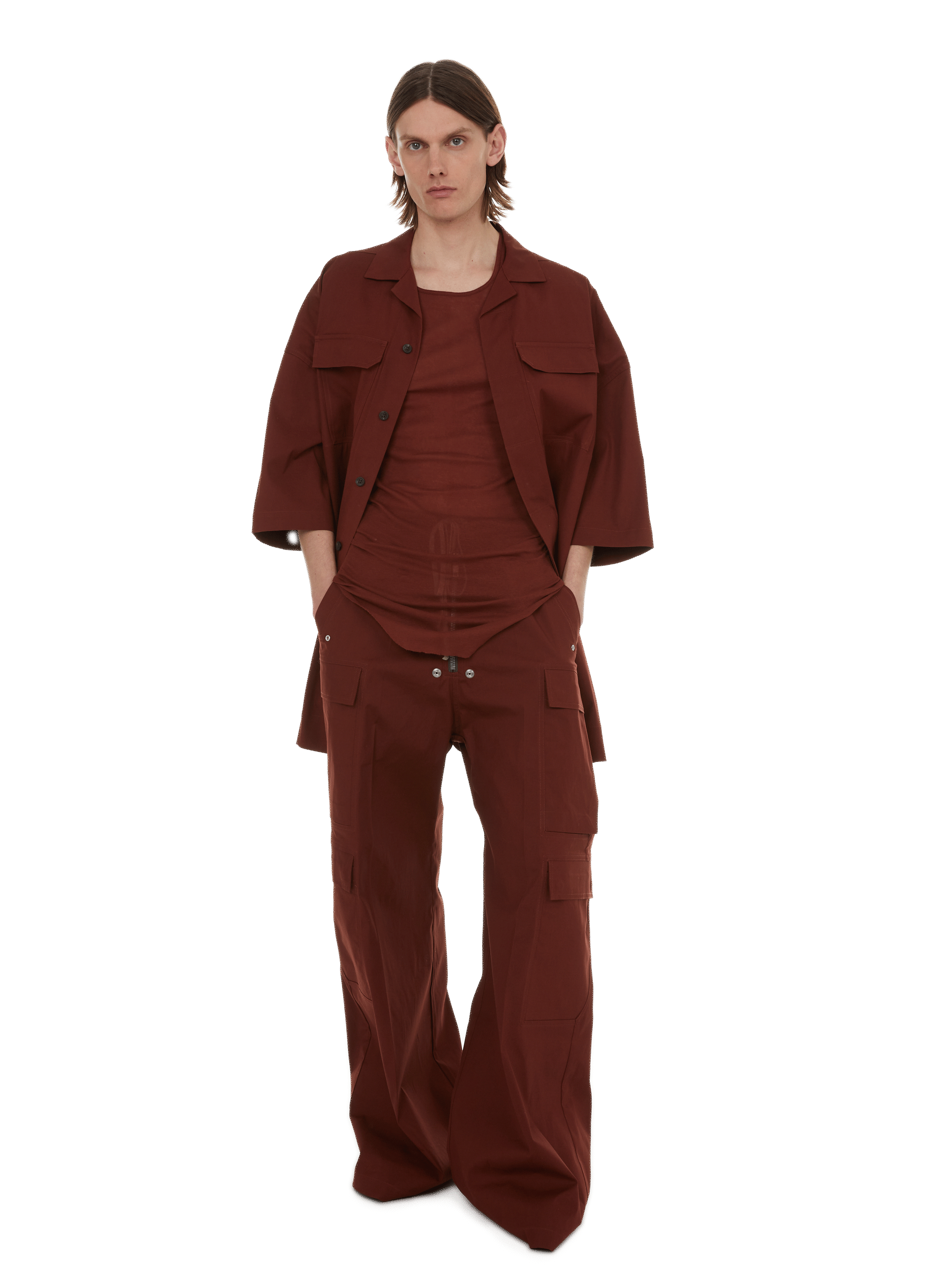 Cotton top   RICK OWENS Red