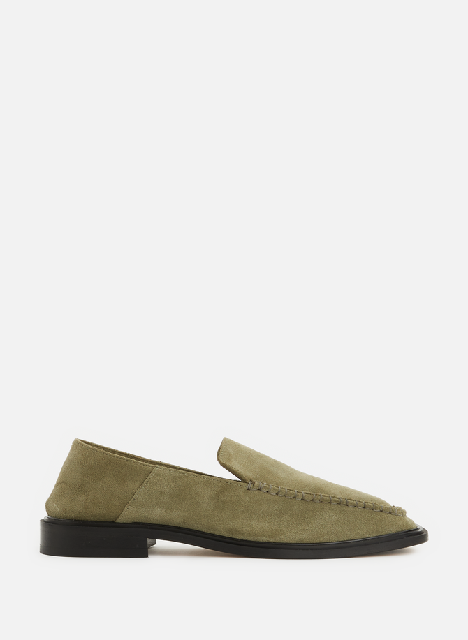 Suede leather moccasins SOULIERS MARTINEZ