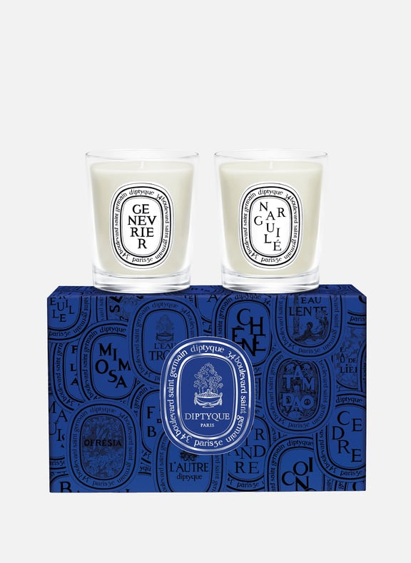 Narguile and Juniper Candle Set by DIPTYQUE DIPTYQUE Narguile and Juniper Candle Set