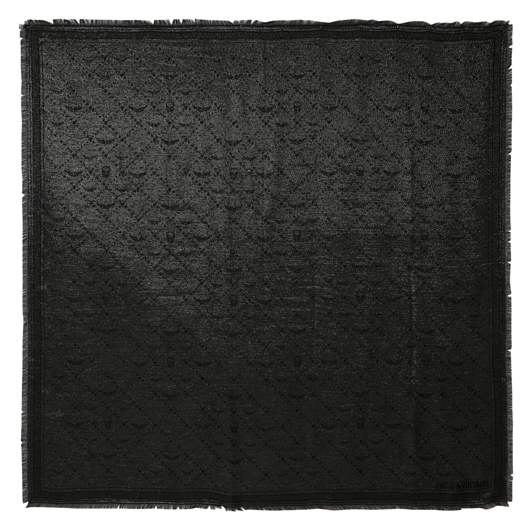 Foulard à motifs Glenn ZADIG&VOLTAIRE Gris