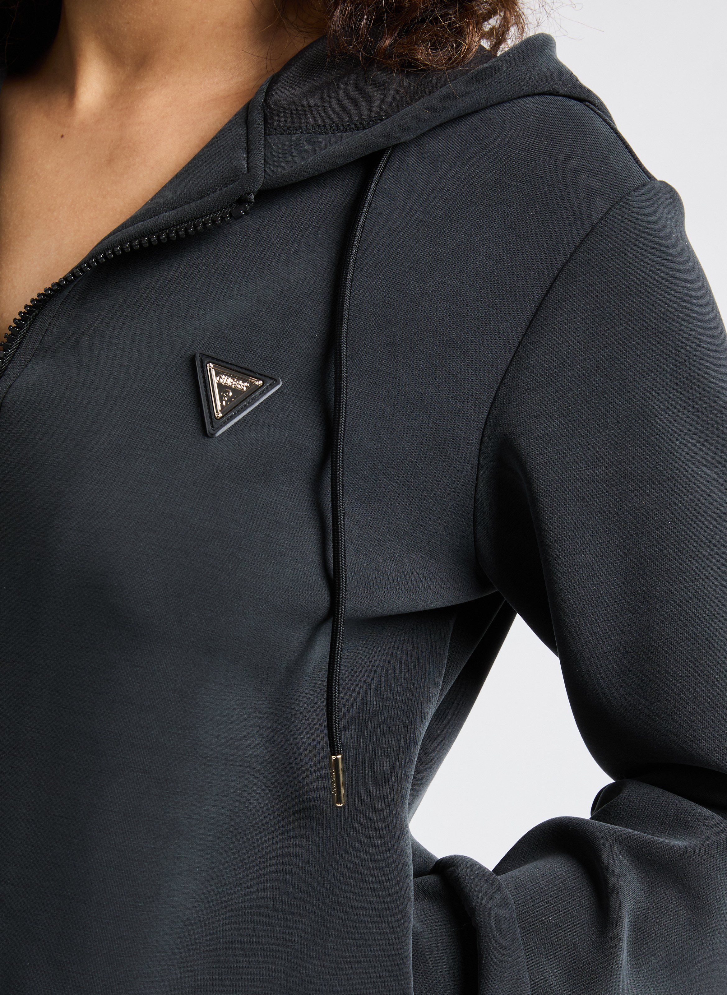 Hoodie Olympe GUESS Noir