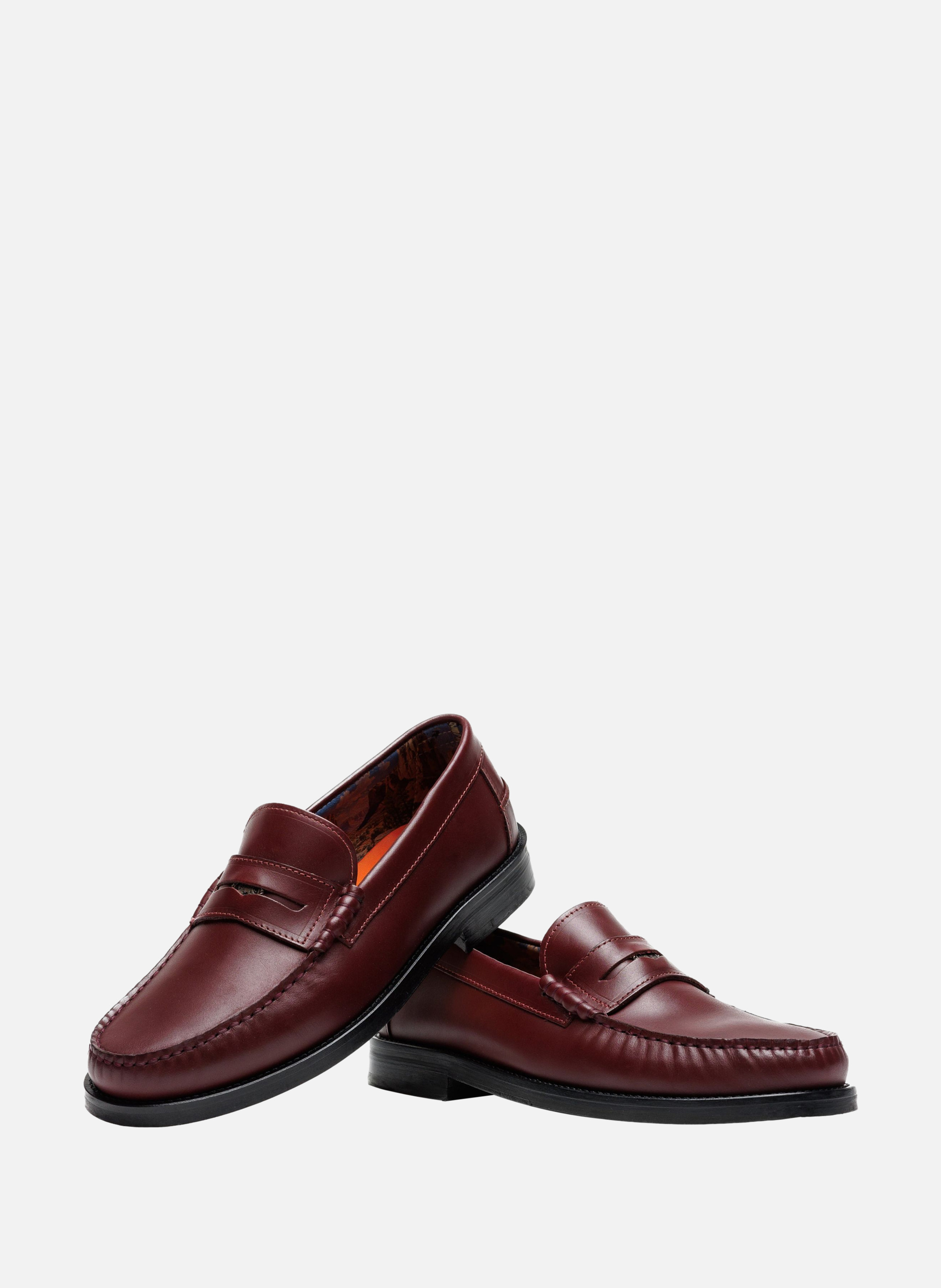 Mocassins riviera NAKED WOLFE Rouge