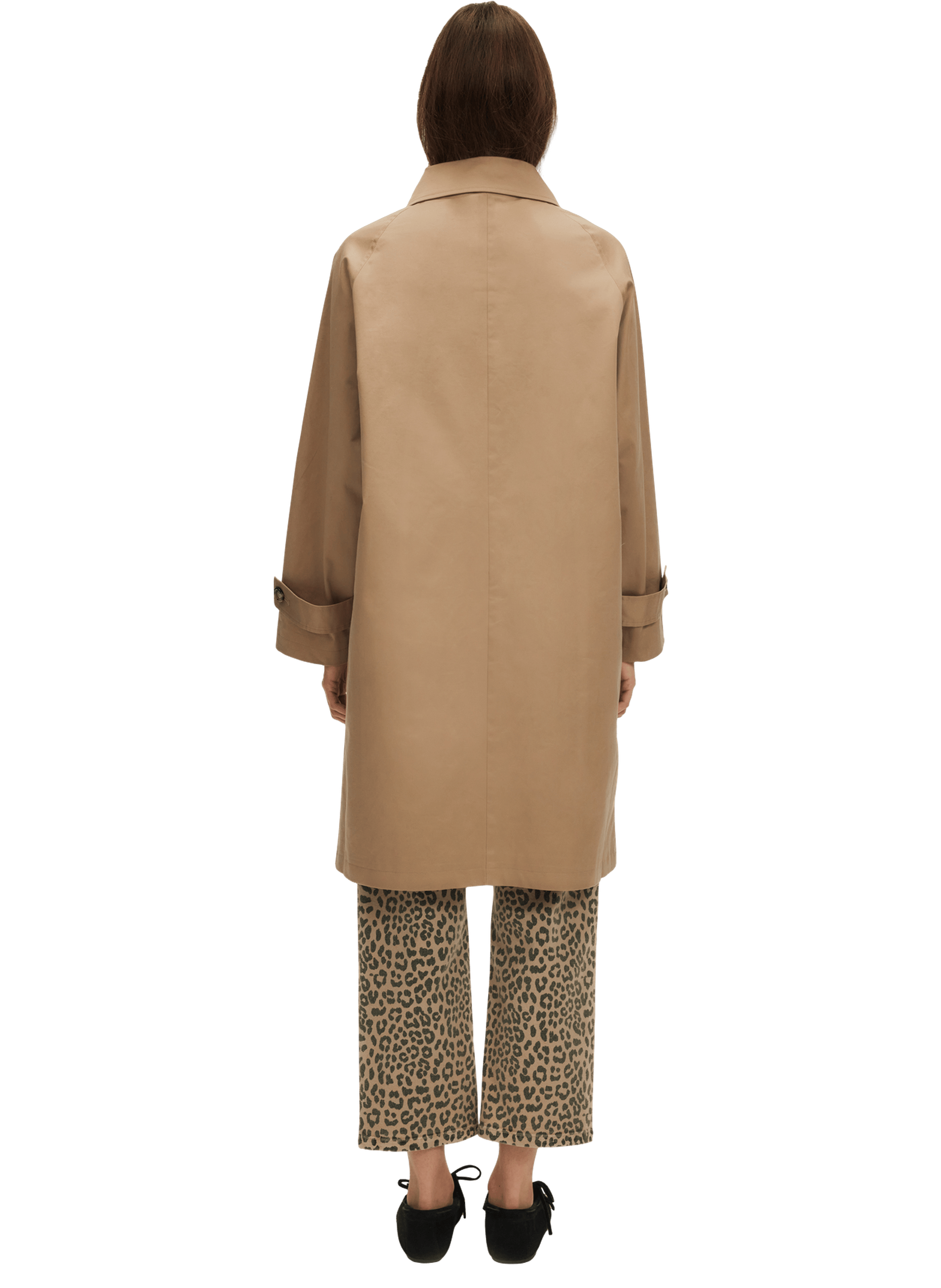 Trench droit en coton - sine PABLO Beige