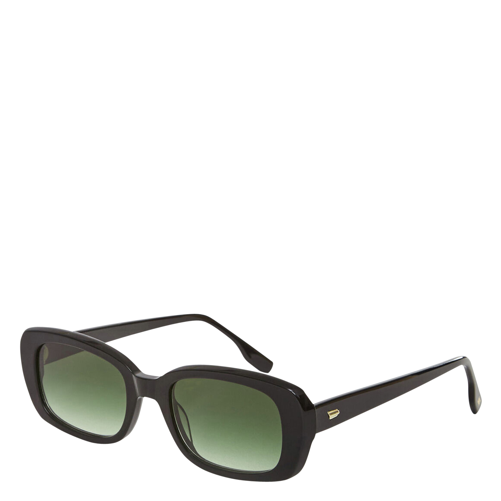 Lunettes de soleil rectangulaires CLAUDIE PIERLOT Noir