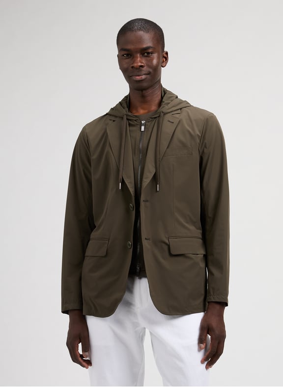 Blouson décontracté amovible Marron by ARMANI EXCHANGE ARMANI EXCHANGE Blouson décontracté amovible Marron