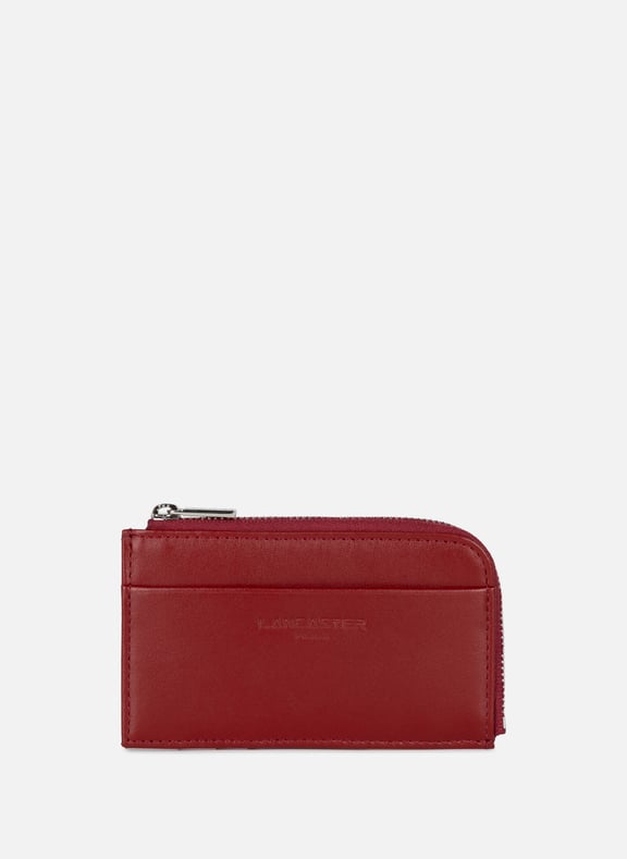Card holder - Paris PM Red by LANCASTER LANCASTER Card holder - Paris PM Red