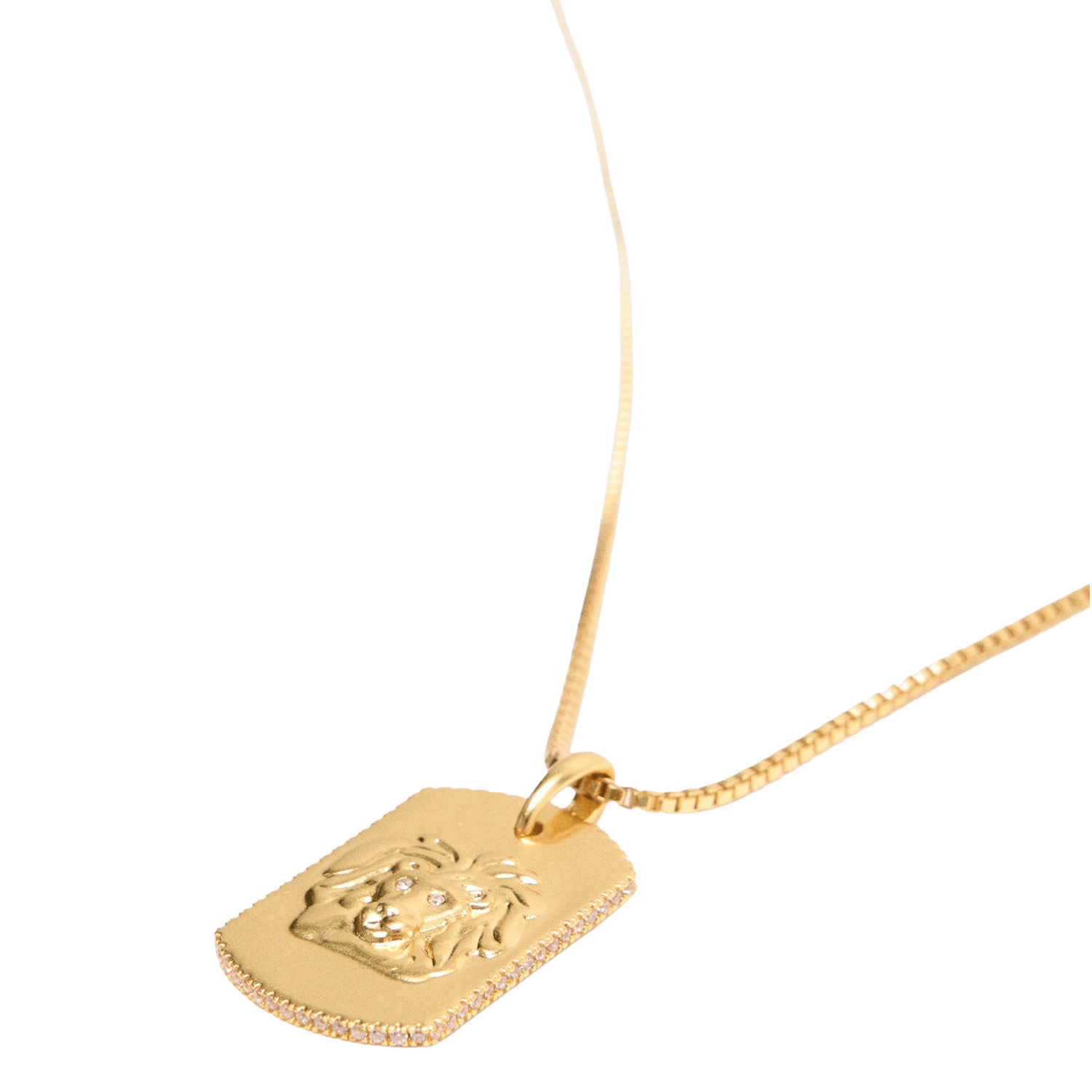 Collier en laiton MAJE Doré