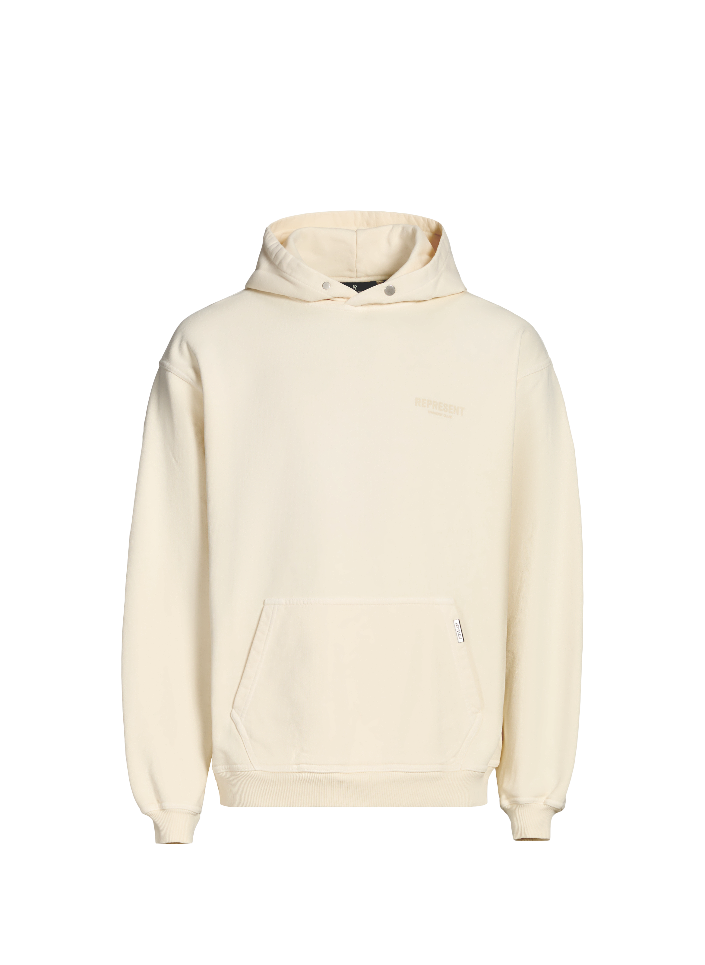 Cotton hoodie REPRESENT Beige