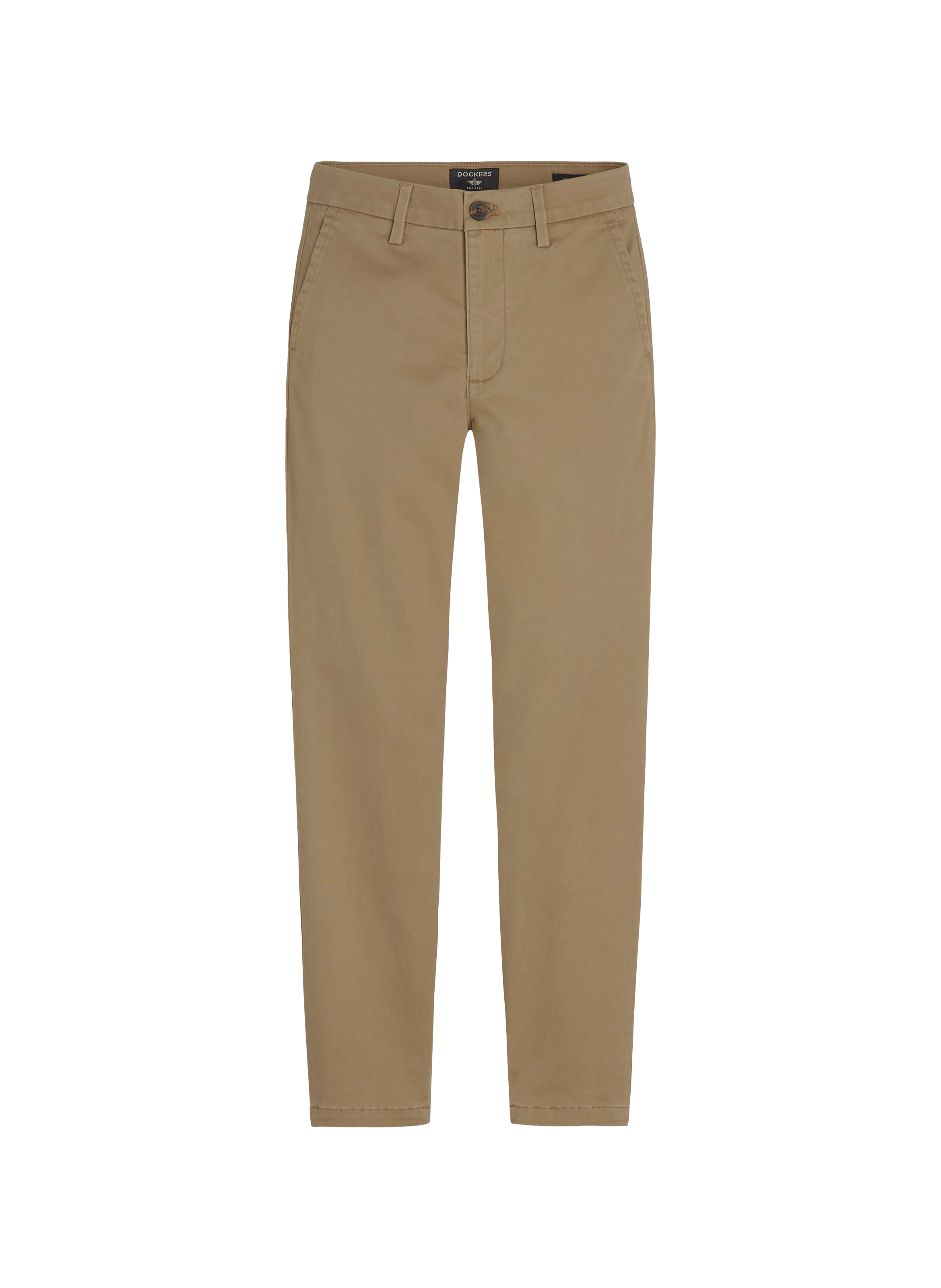 Pantalon slim en coton mélangé DOCKERS Beige