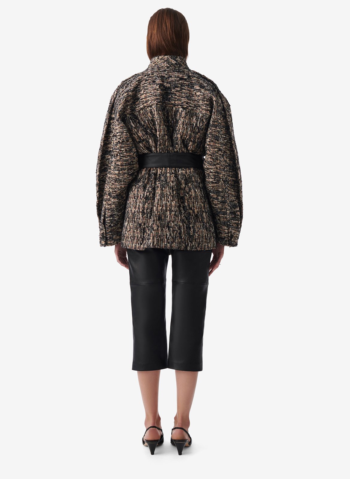 Veste oversize en tweed cintra IRO Multicolore