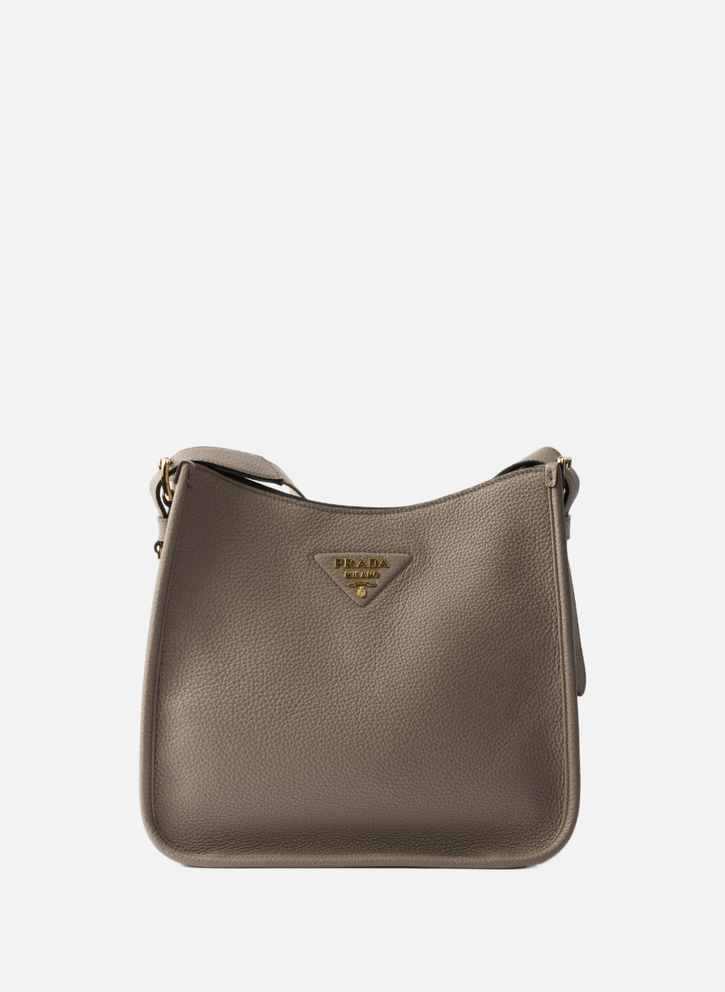Sac en cuir PRADA Gris