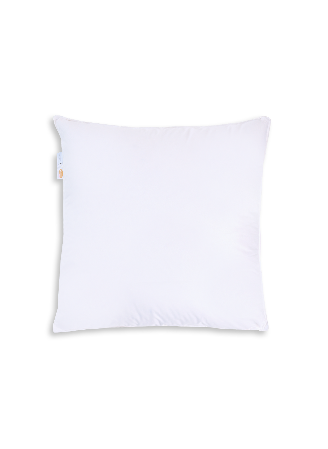 Natural cotton satin pillow AU PRINTEMPS PARIS White