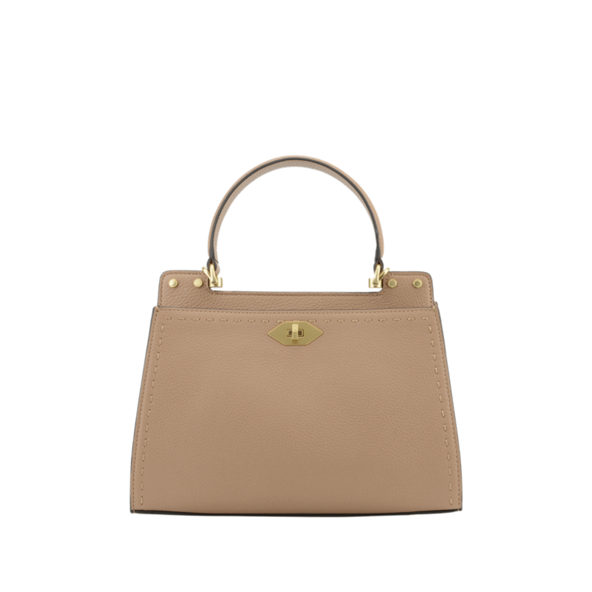 Trianon - sac à main POURCHET Marron