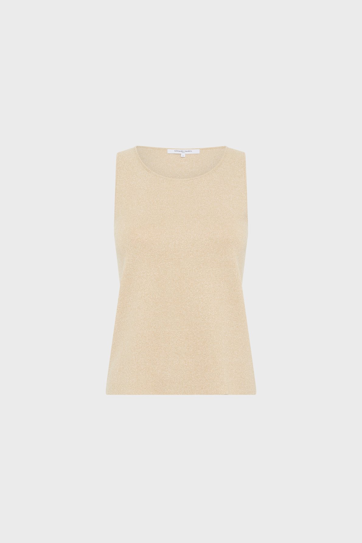 Top en microfibre doré - luana GERARD DAREL Jaune