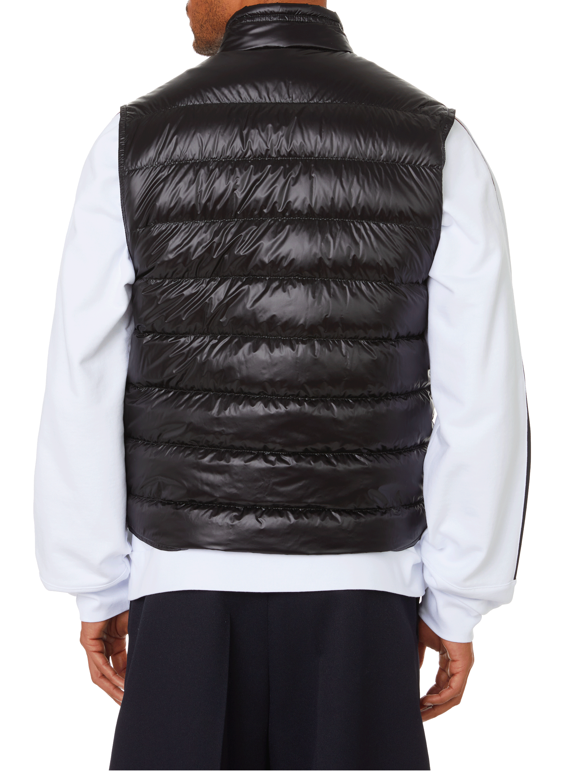 Gui sleeveless nylon down jacket MONCLER Black