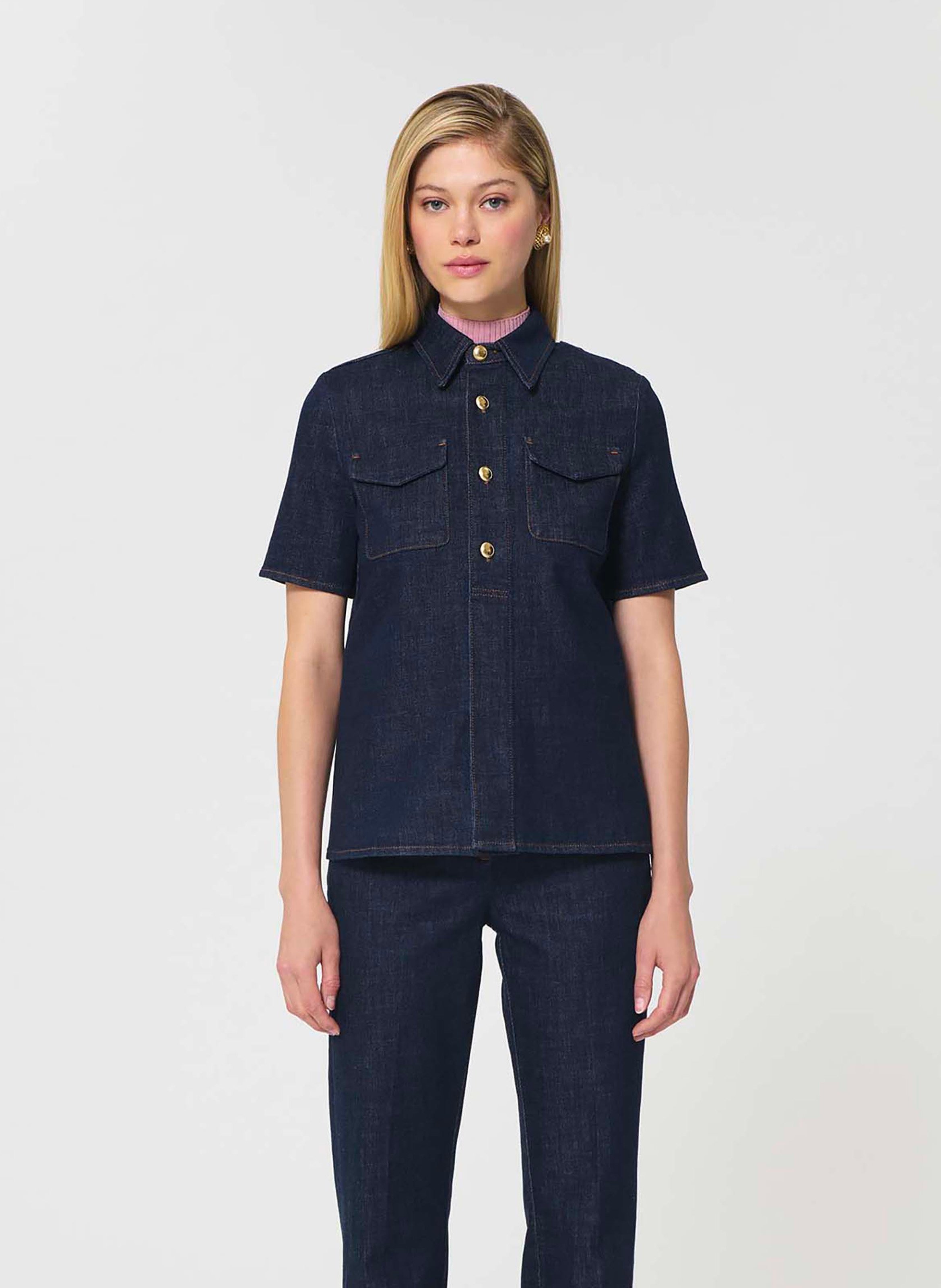 Top taormine TARA JARMON Bleu