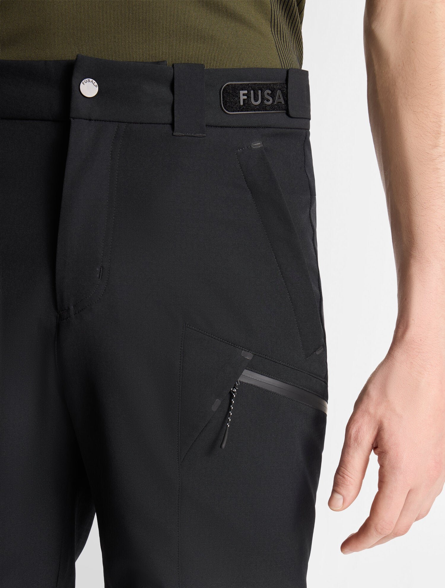 Short cresino coupe regular FUSALP Noir