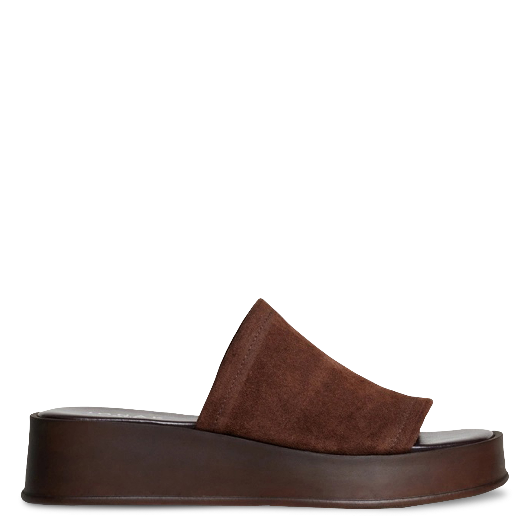 Sandales compensées en cuir evann JONAK Marron