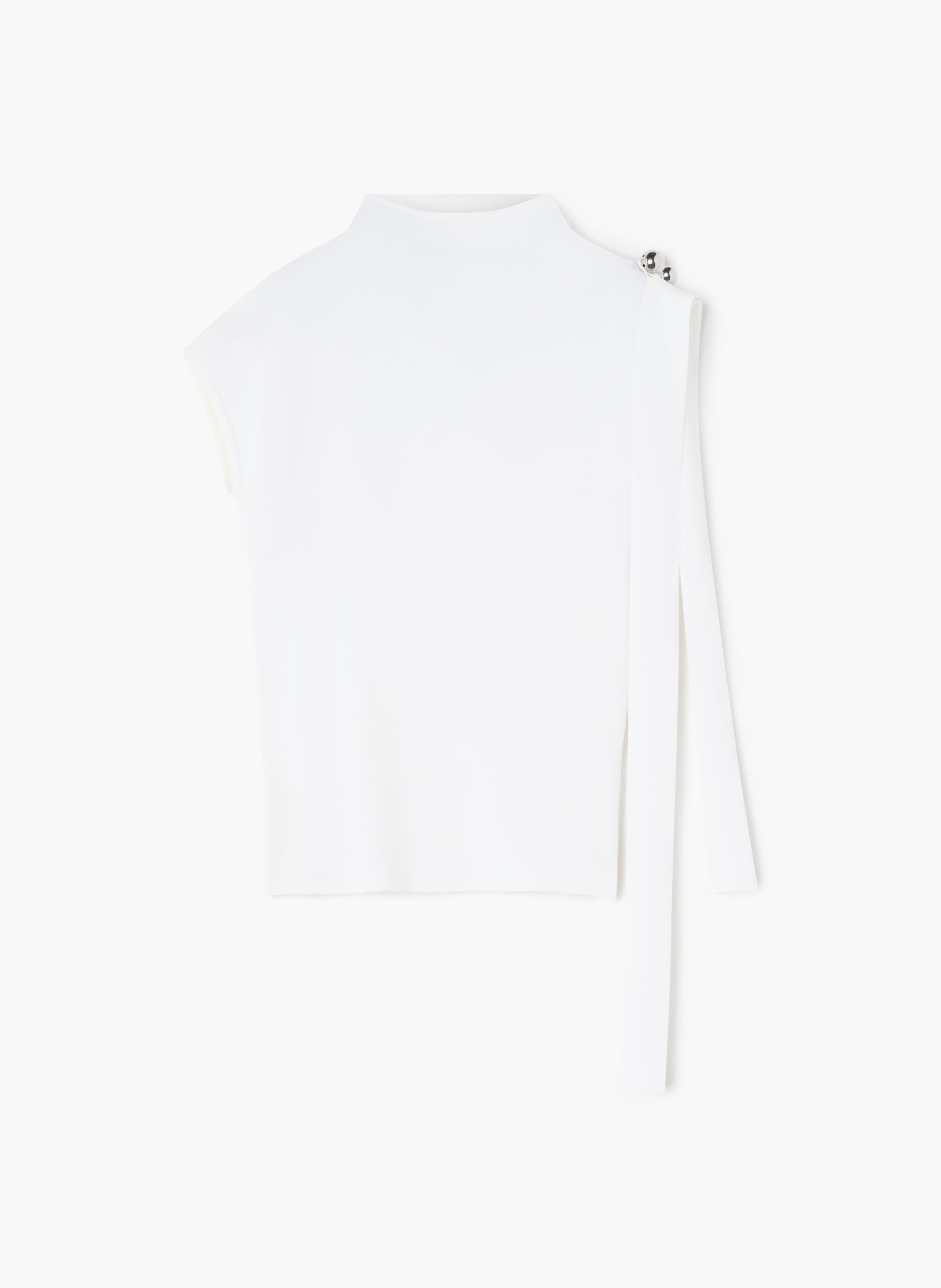 Haut en viscose LANVIN Blanc